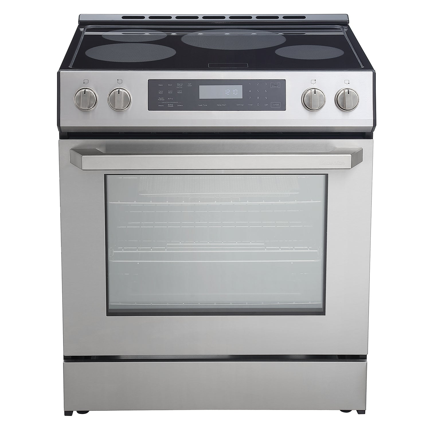 Rangaire 30" Induktionsherd Selbstreinigender Heißluft-Umluftbackofen Zum Einschieben Edelstahl RRI303GS