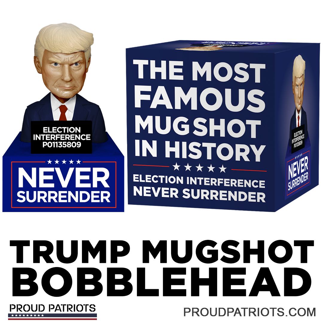 Trump Mugshot Bobblehead