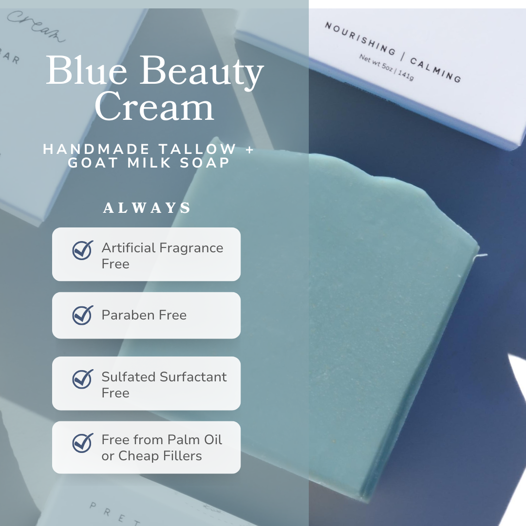 Blue Beauty Cream Gesichtsseife