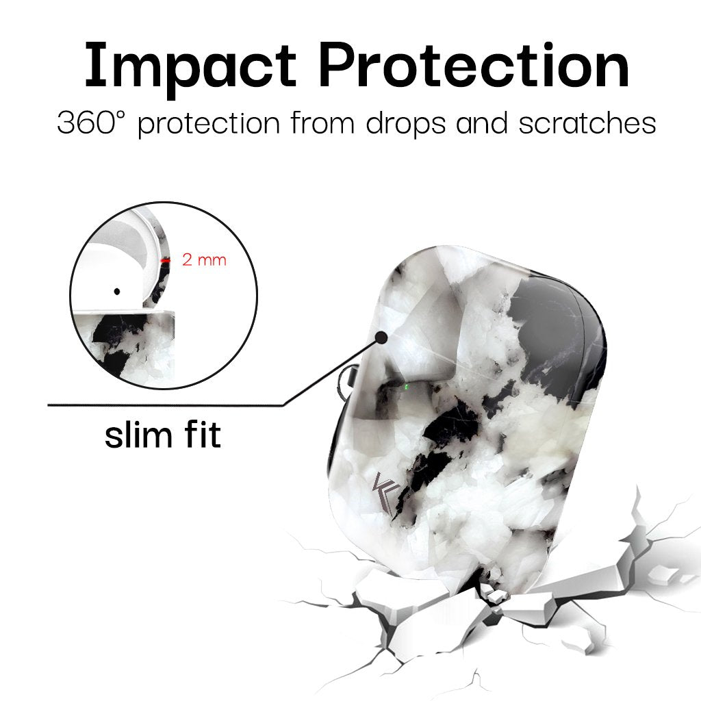 Sharp Quartz AirPods Hülle