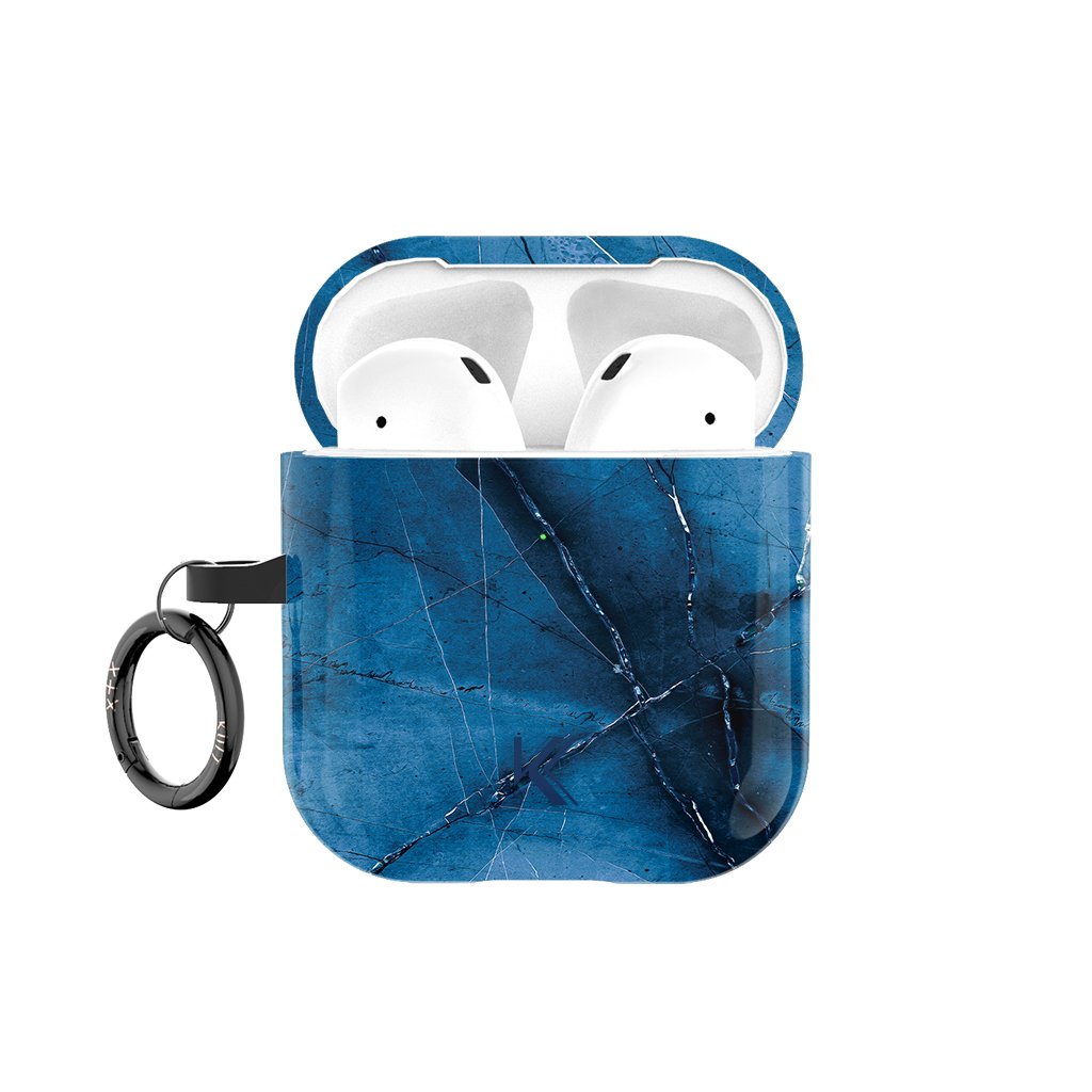 Serene Aquamarin AirPods-Hülle