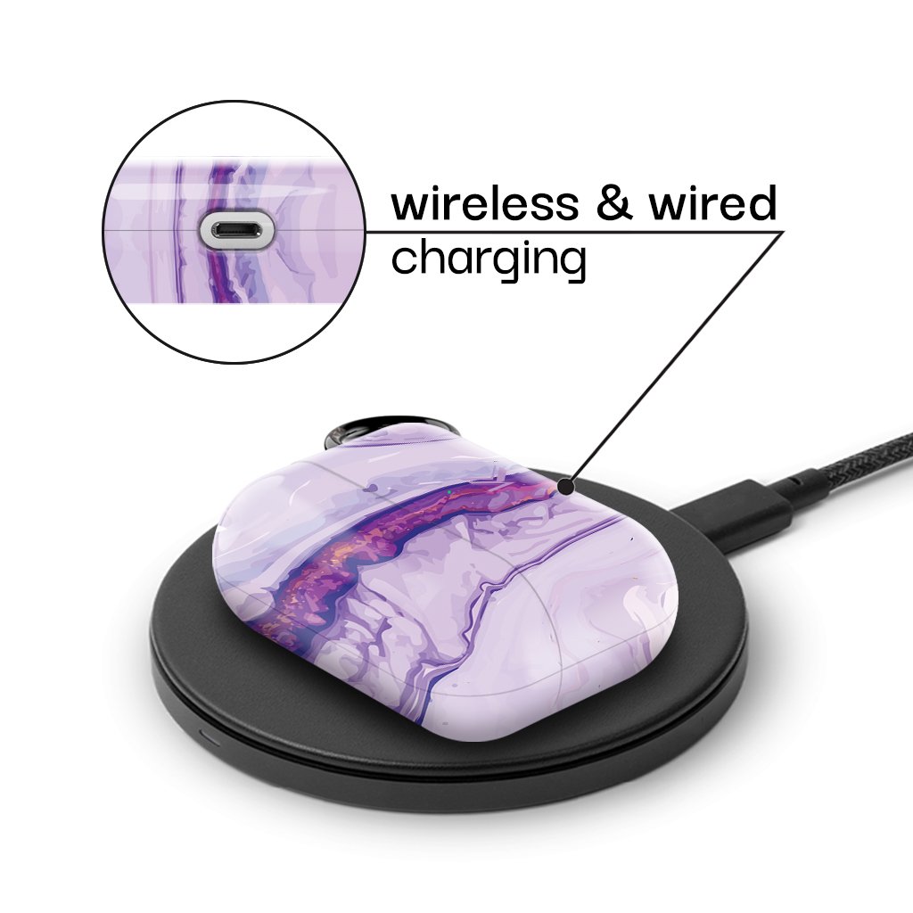 AirPods Hülle Icy Lavender