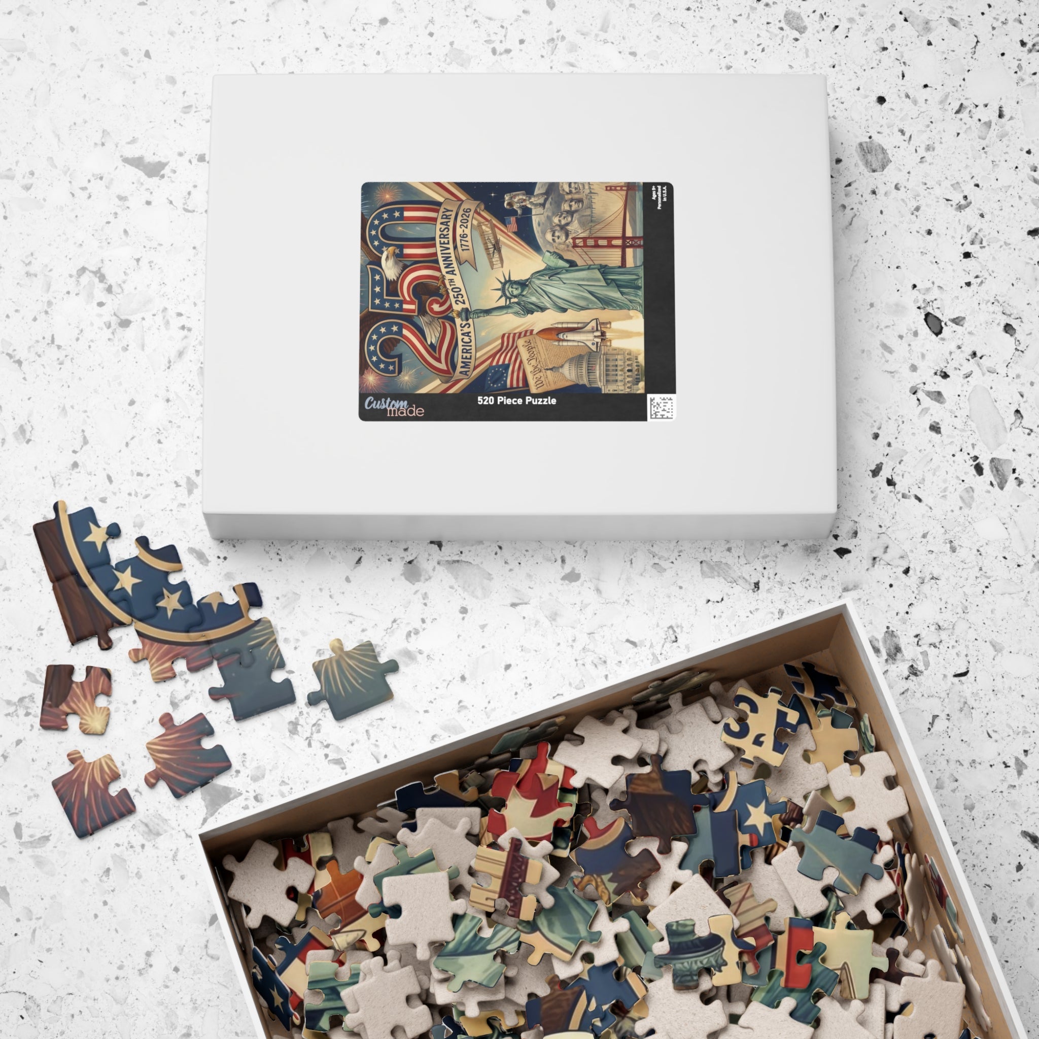 Amerika 250. Jubiläums-Puzzle (252, 520, 1014 Teile)