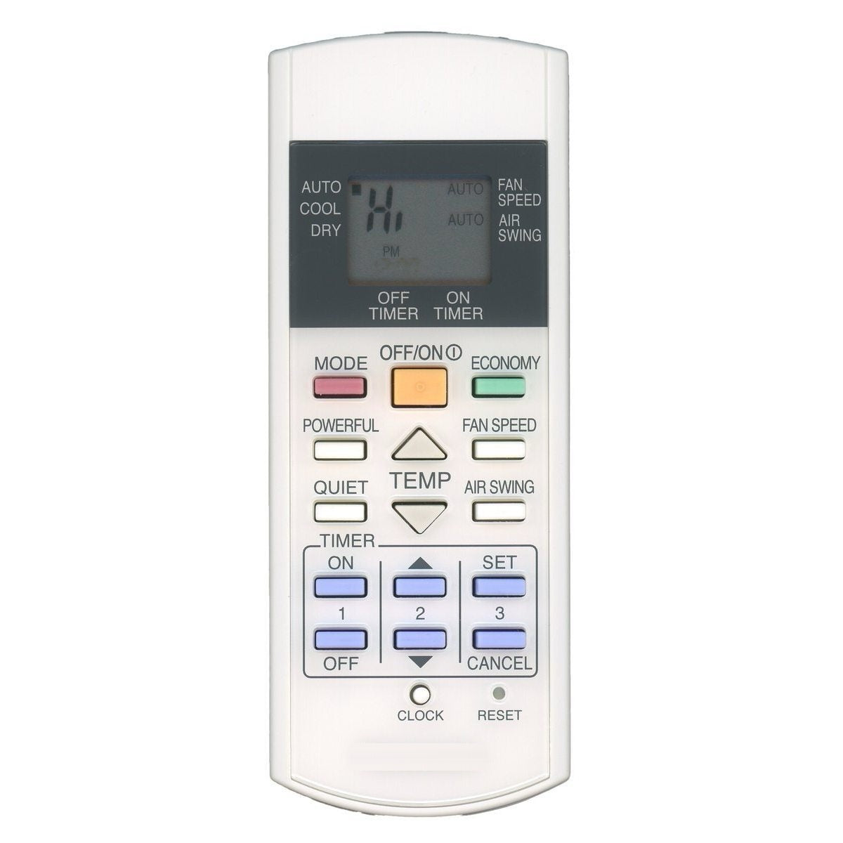 Panasonic CWA75C2598 Mini Split Air Conditioner Remote Control with LCD Screen | Thermostatic - CWA75C2598