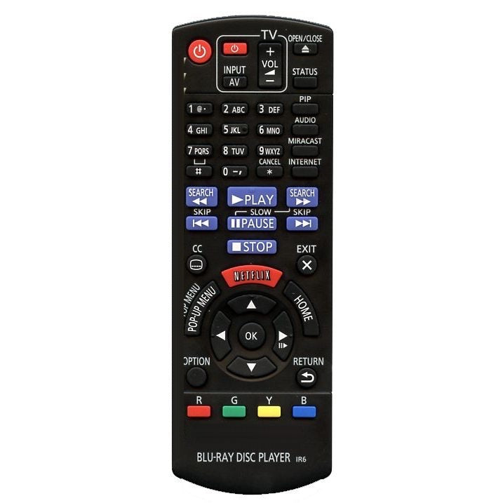 Panasonic N2QAYB000953 Blu-ray Remote Control - N2QAYB000953