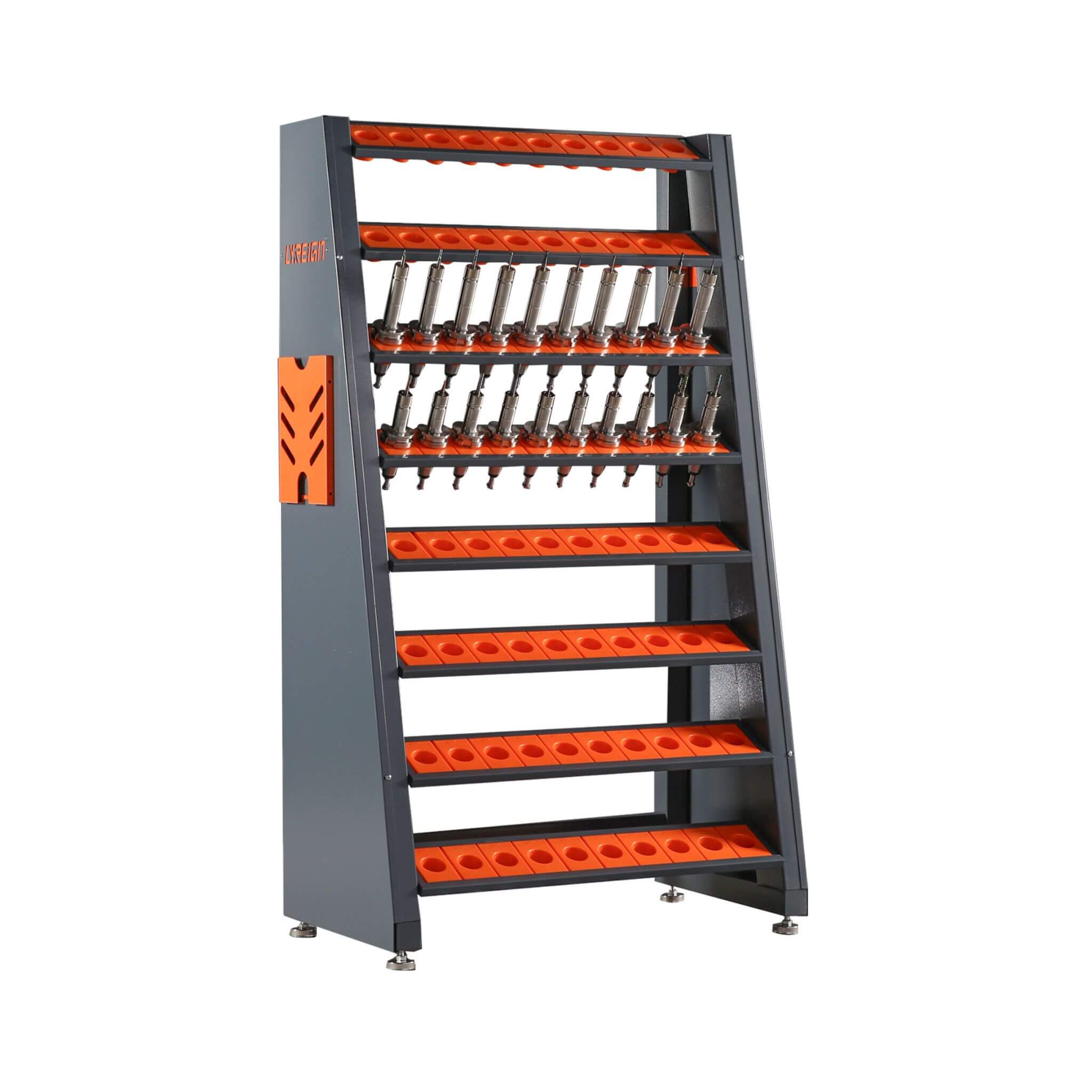 60-Inch Heavy-Duty Multifunction CNC Tool Rack Holder Organizer (SAK80412)