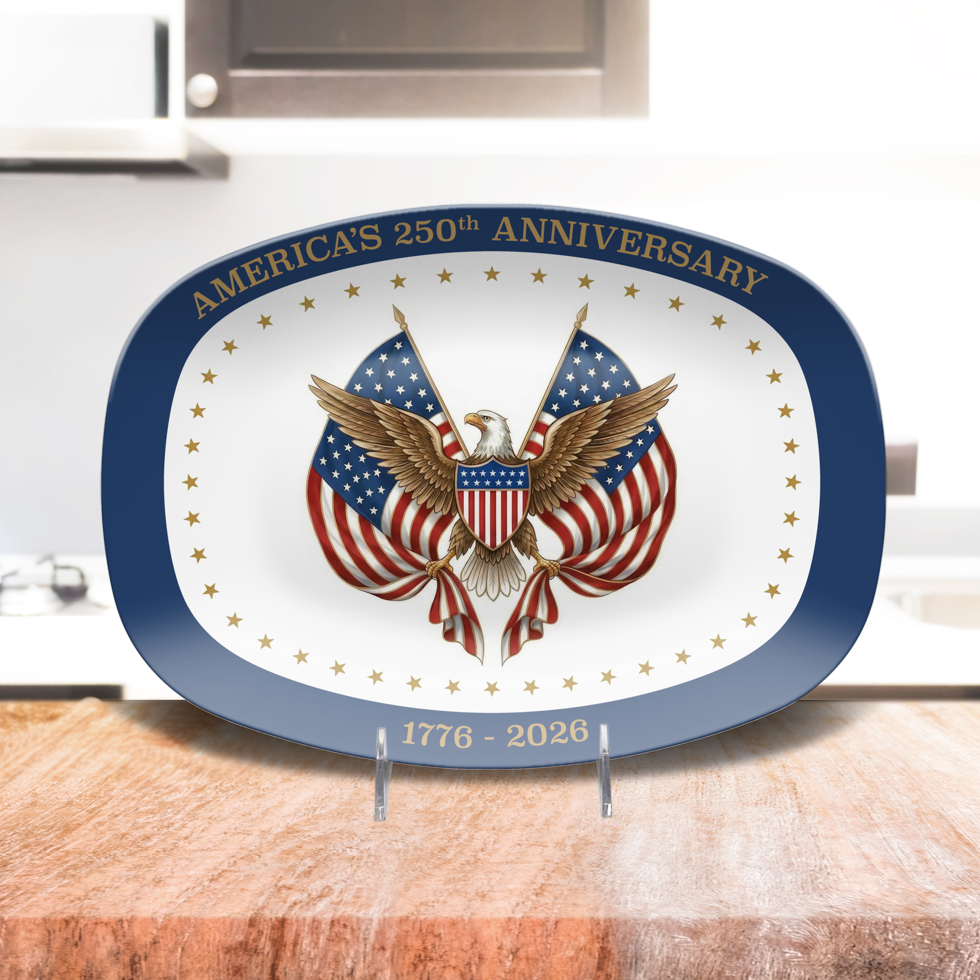 Amerikas 250. Jahrestag 1776-2026 Servierplatte