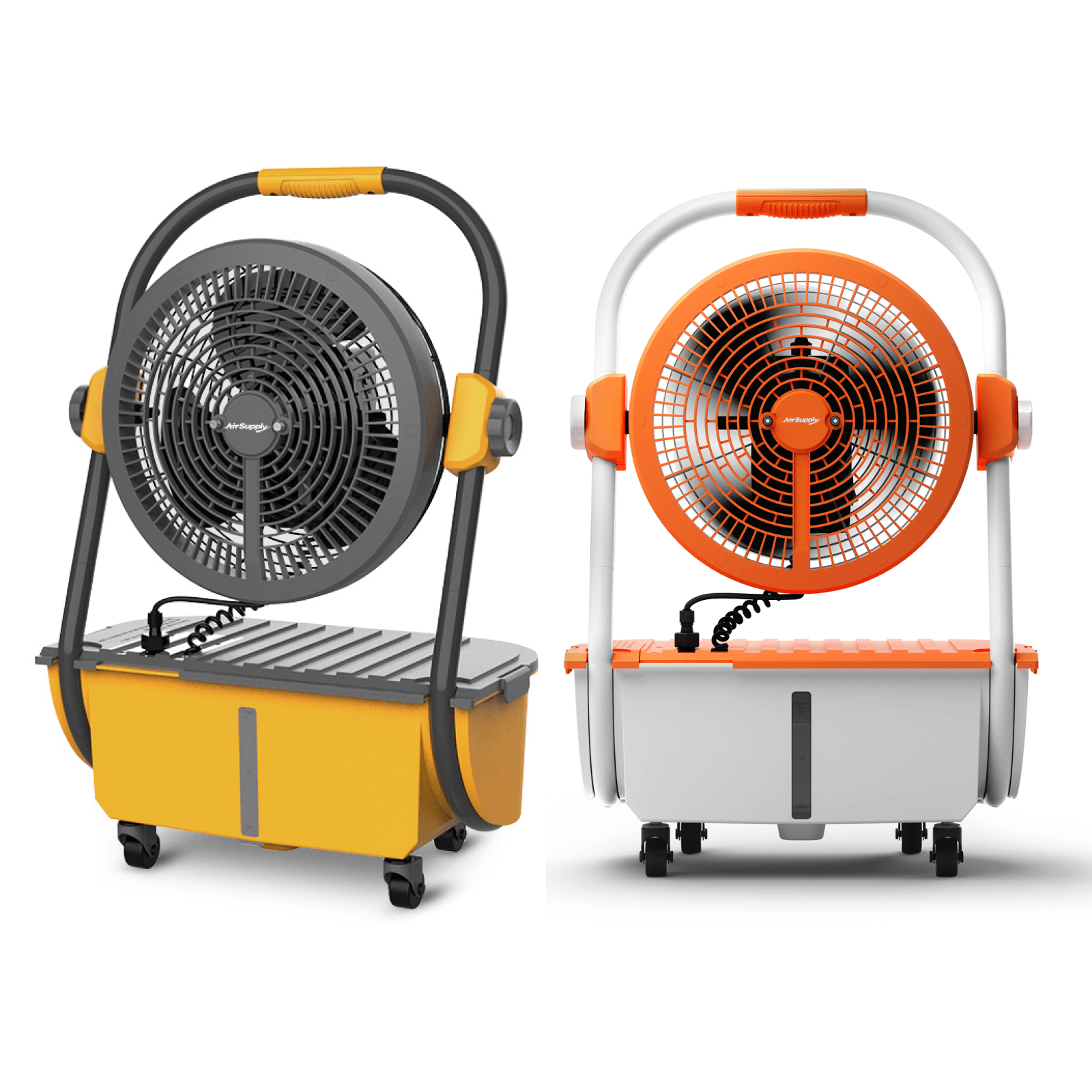 (Geöffnete Verpackung) AirSupply MS12 Tragbarer Nebelventilator, 19.200mAh Akku & 11 Liter Tank