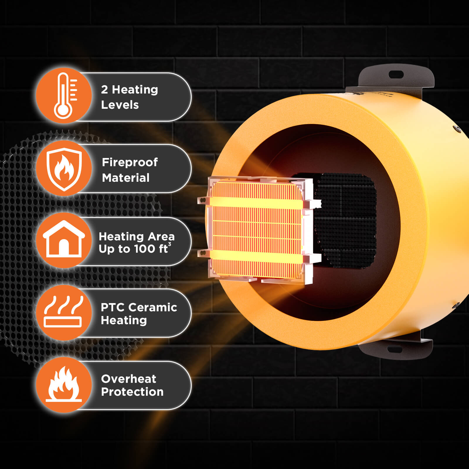 Neighborhood DH400A Dog House Heater