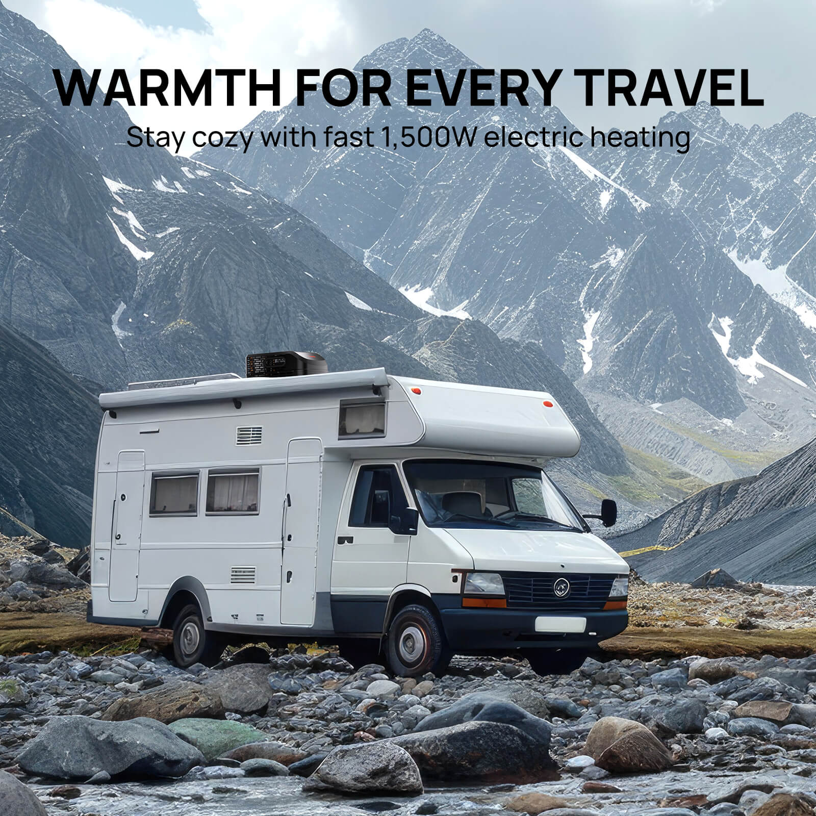 (Offener Karton) Finnmark 15.000 BTU Wohnmobil-Klimaanlage