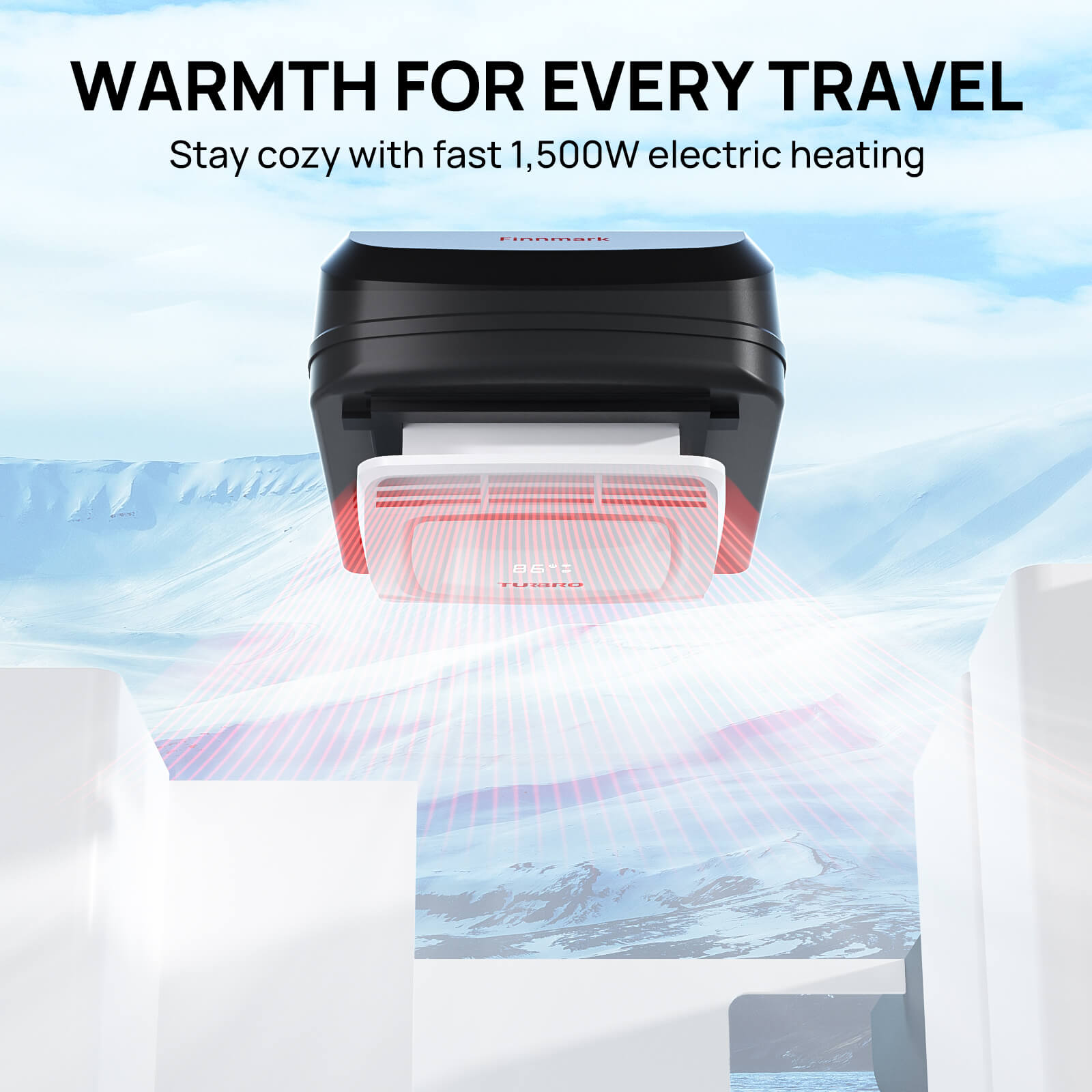 (Offener Karton) Finnmark 15.000 BTU Wohnmobil-Klimaanlage