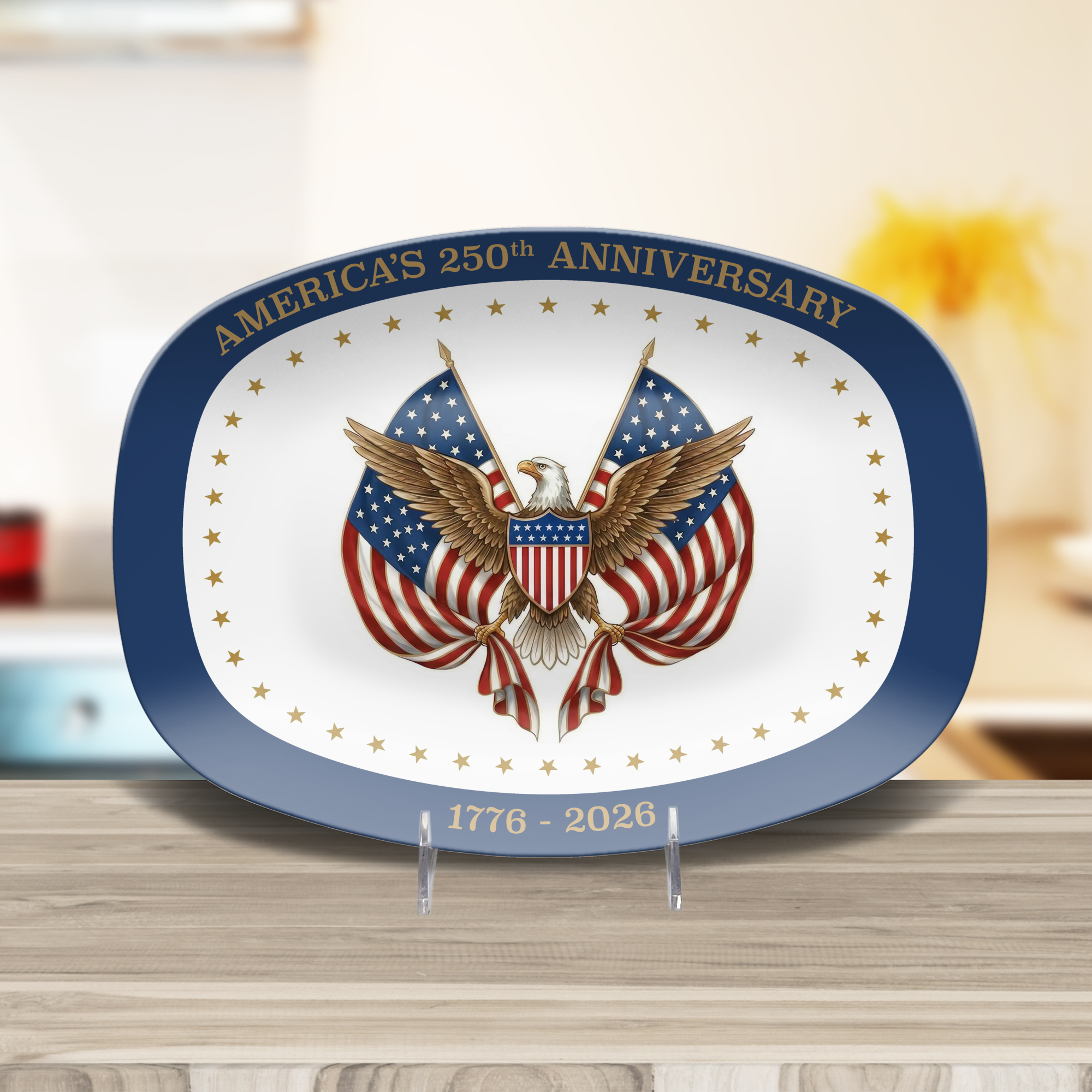 Amerikas 250. Jahrestag 1776-2026 Servierplatte