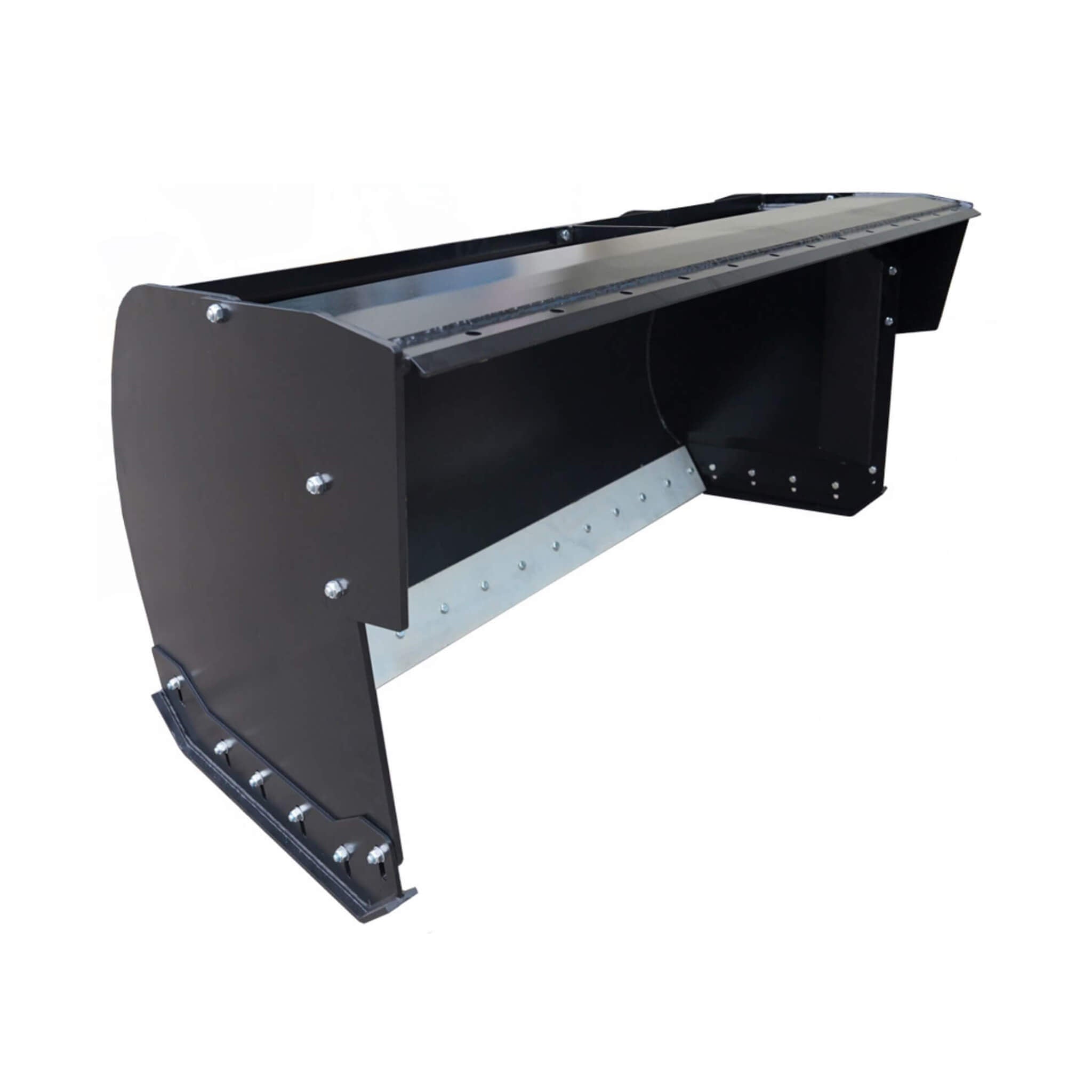 74-Inch Heavy-Duty Skid Steer Trip Edge Snow Pusher Attachment (SAK34098)
