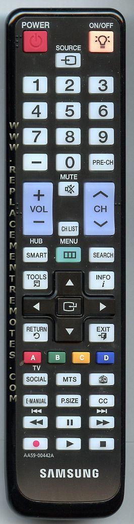Samsung AA59-00442A TV-Fernbedienung - AA5900442A