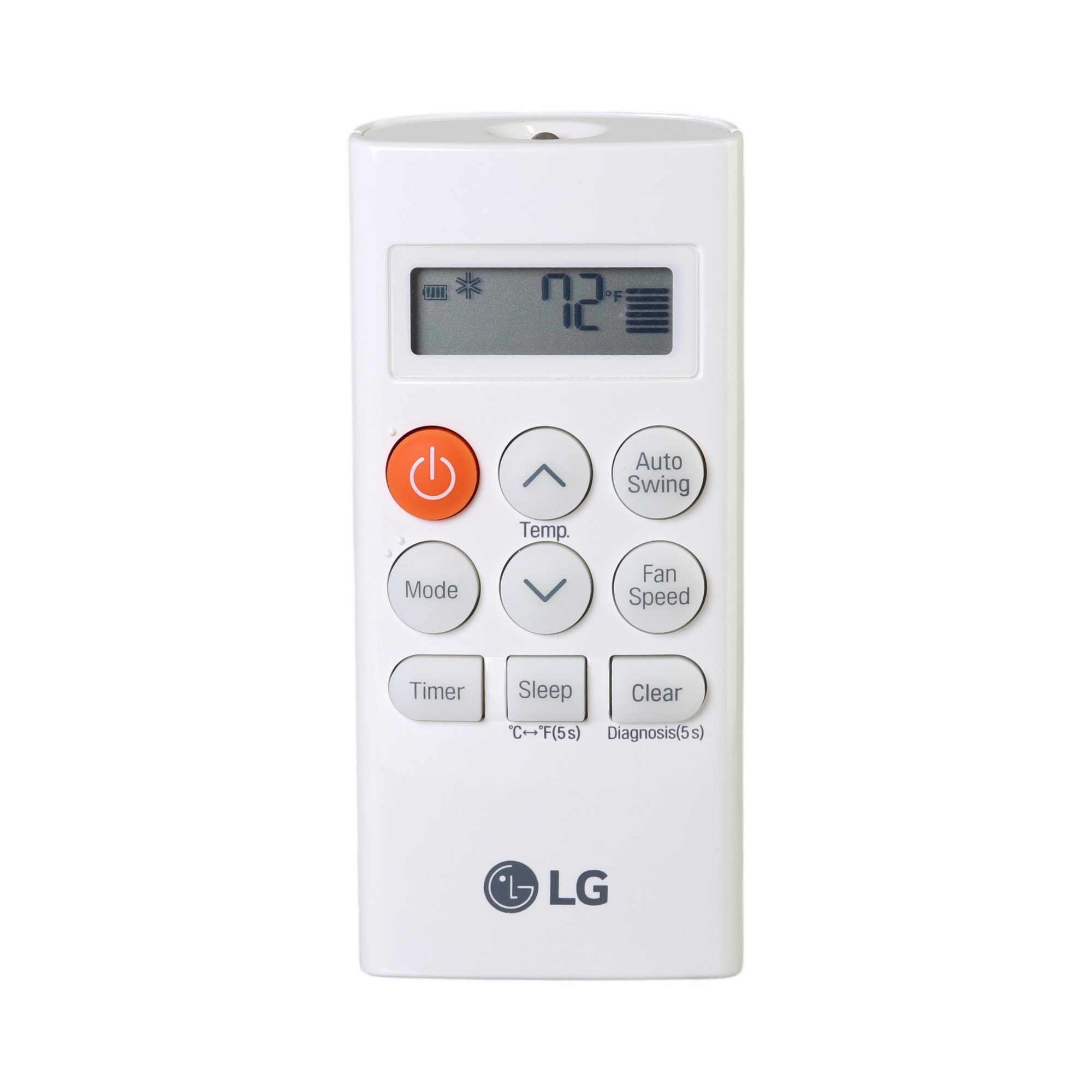 LG AKB73598010 Portable Air Conditioner Remote Control - AKB73598010
