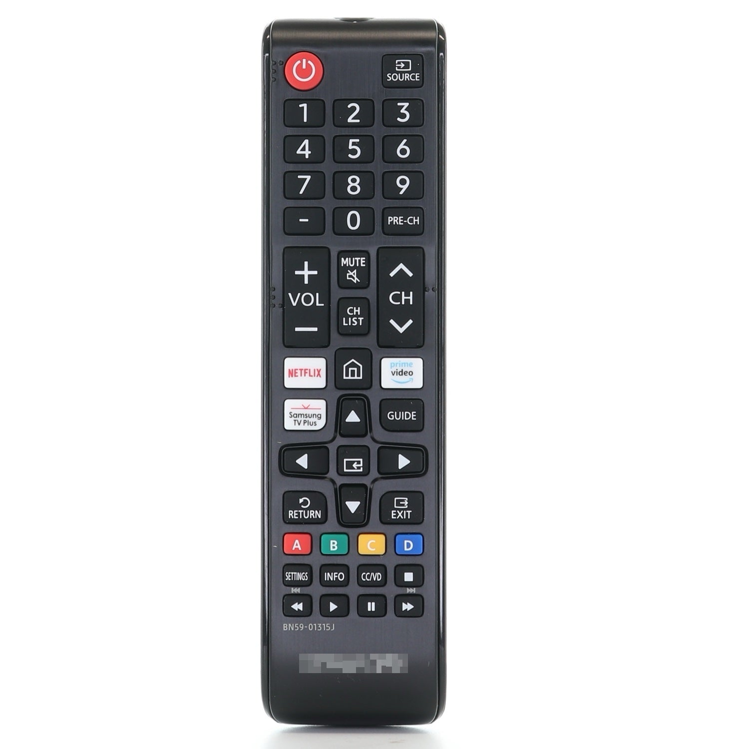 Samsung BN59-01315J for 2018 TV Remote Control | 4K Crystal UHD HDR | Netflix | Prime Video | Samsung TV Plus - BN5901315J