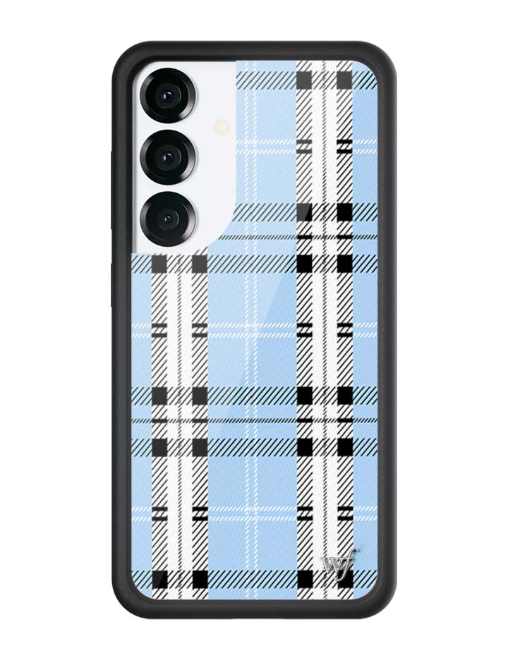 Plaid | Blue Samsung Galaxy Case
