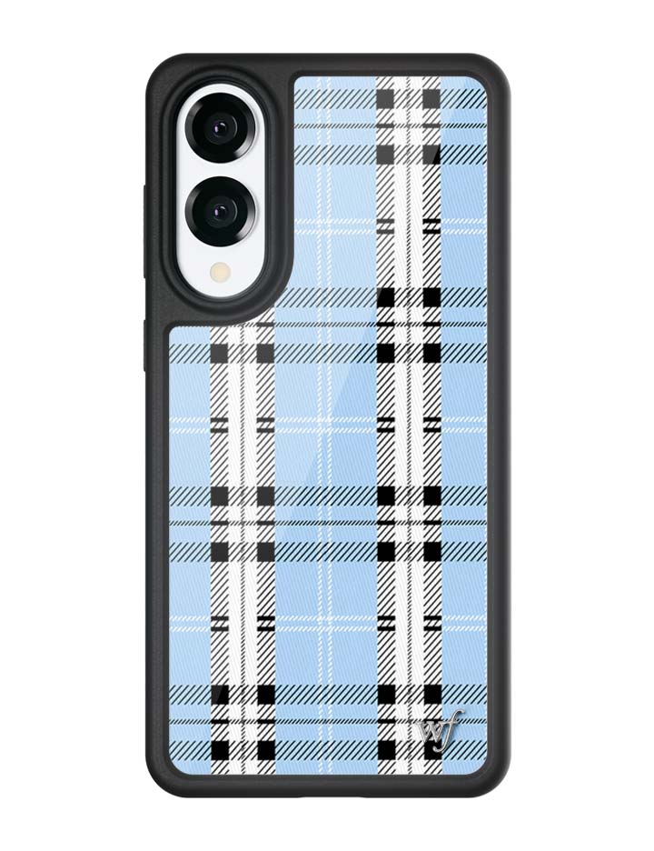 Plaid | Blue Samsung Galaxy Case
