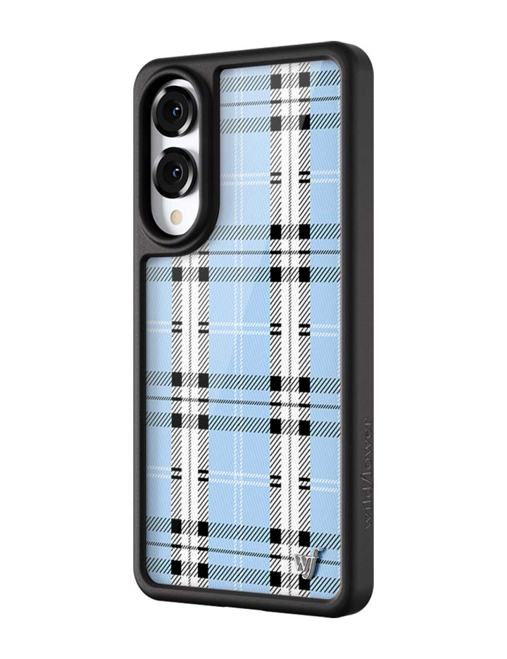 Plaid | Blue Samsung Galaxy Case