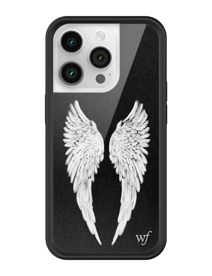 Angel Baby | Black iPhone Case