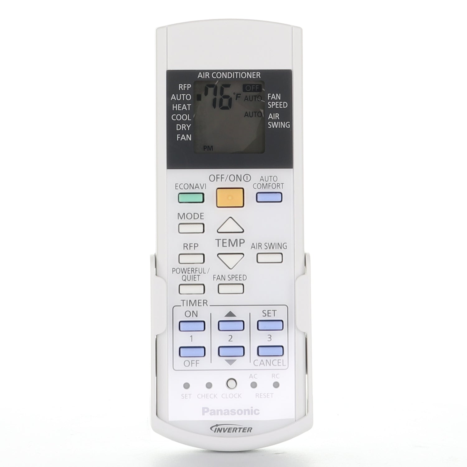 Panasonic CWA75C4444 Mini Split Klimaanlagen-Fernbedienung | LCD-Bildschirm | Thermostatisch | IR - CWA75C4444
