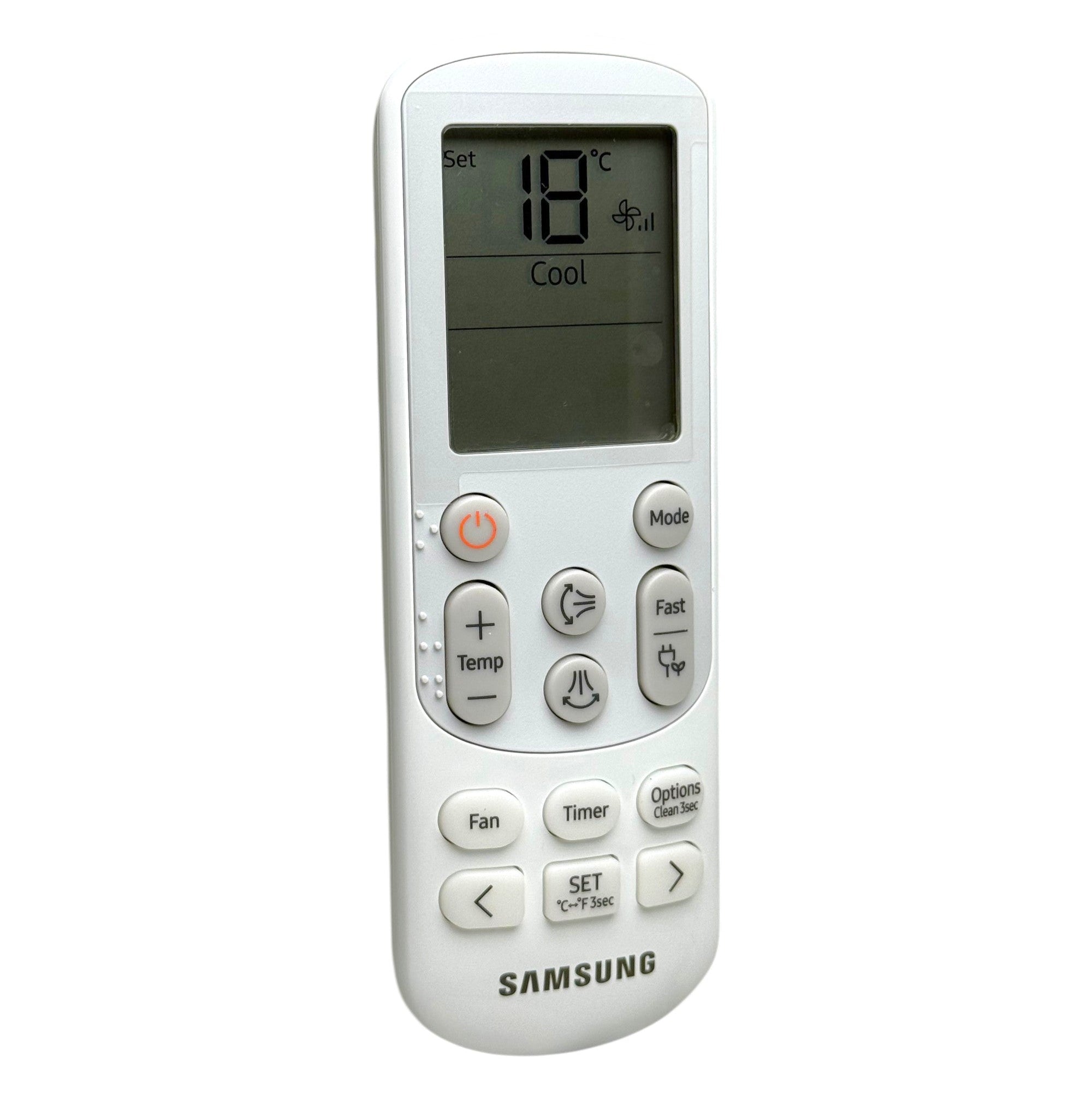 Samsung DB96-24901V Air Conditioner Remote Control | Mini Split | LCD screen | Thermostatic - DB9624901V