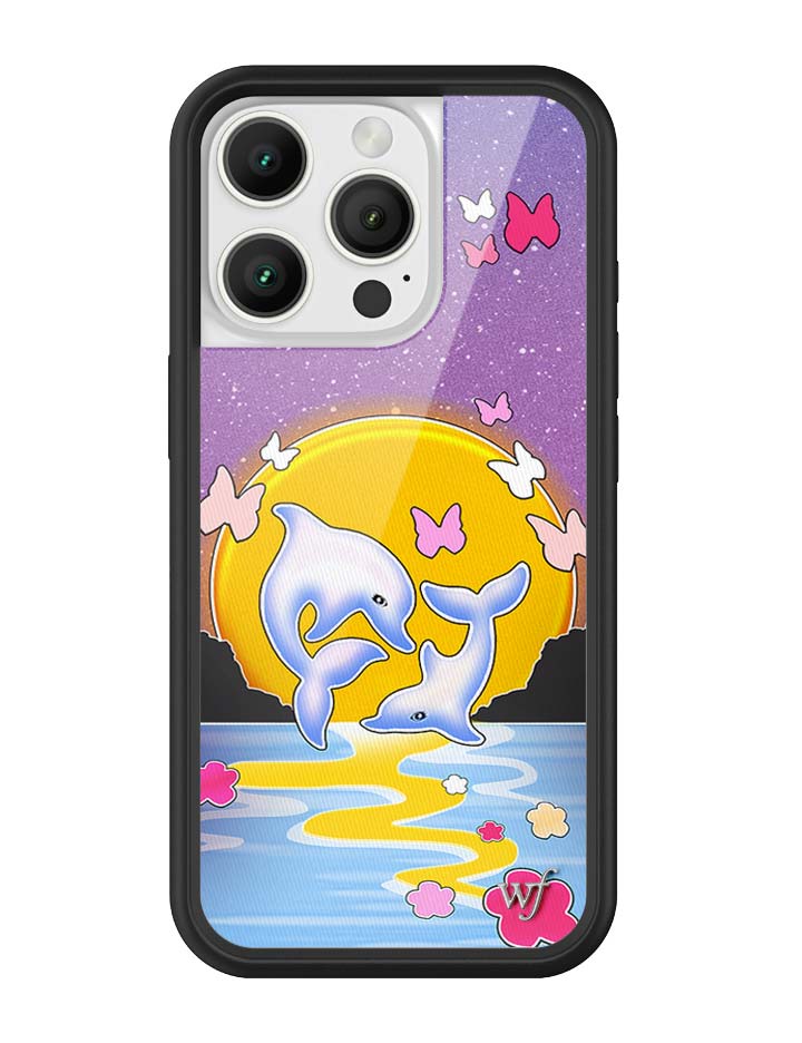 Dolphin Sunset iPhone Case