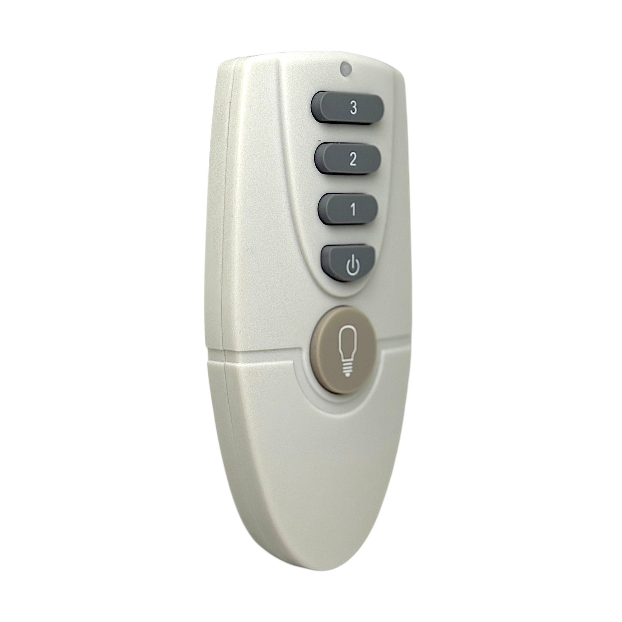 Anderic FAN51TW Ceiling Fan Remote Control for Hampton Bay and others| L3HFAN51T | 303.9 MHz | FAN-51T | White