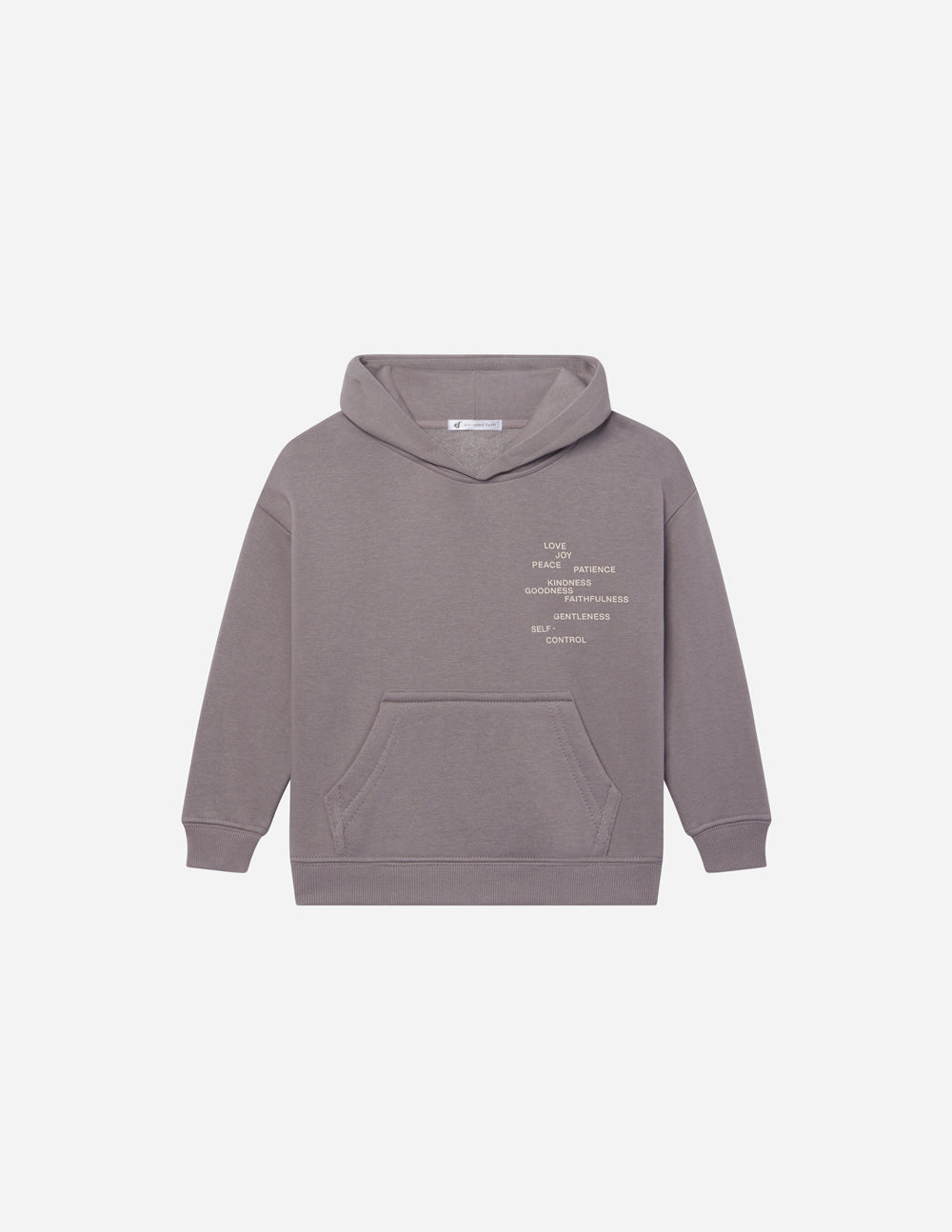 Frucht des Geistes Kinder-Kapuzenpullover