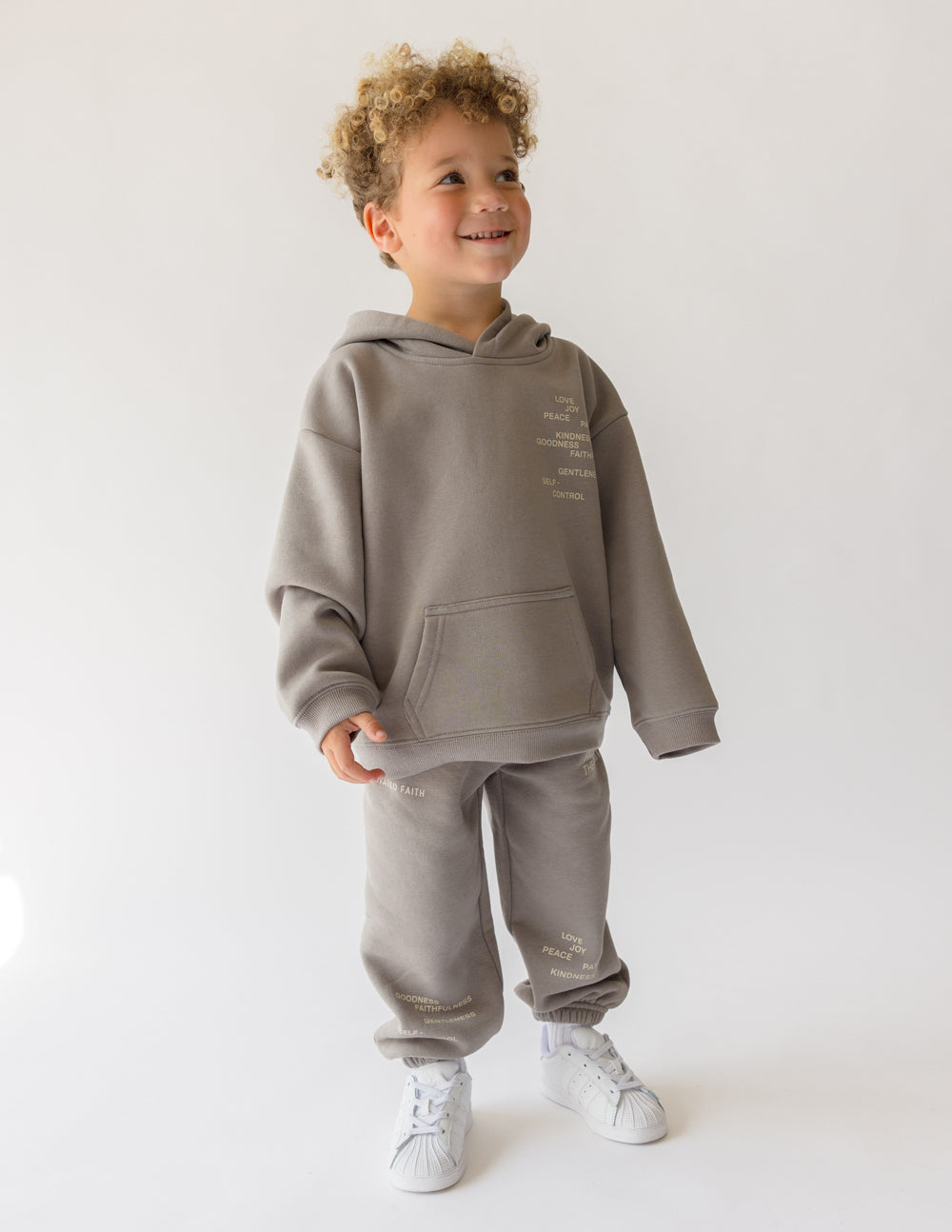 Frucht des Geistes Kinder-Kapuzenpullover