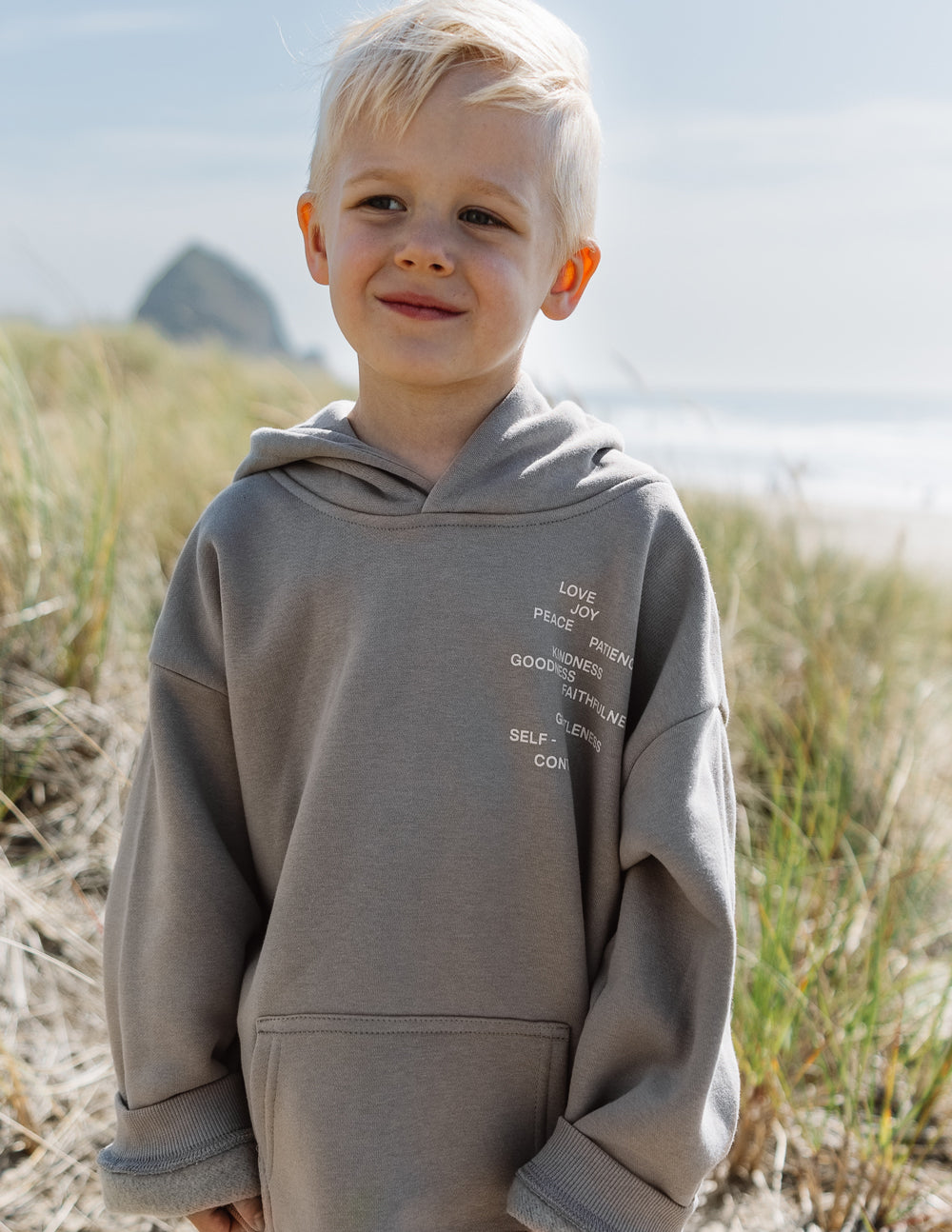 Frucht des Geistes Kinder-Kapuzenpullover