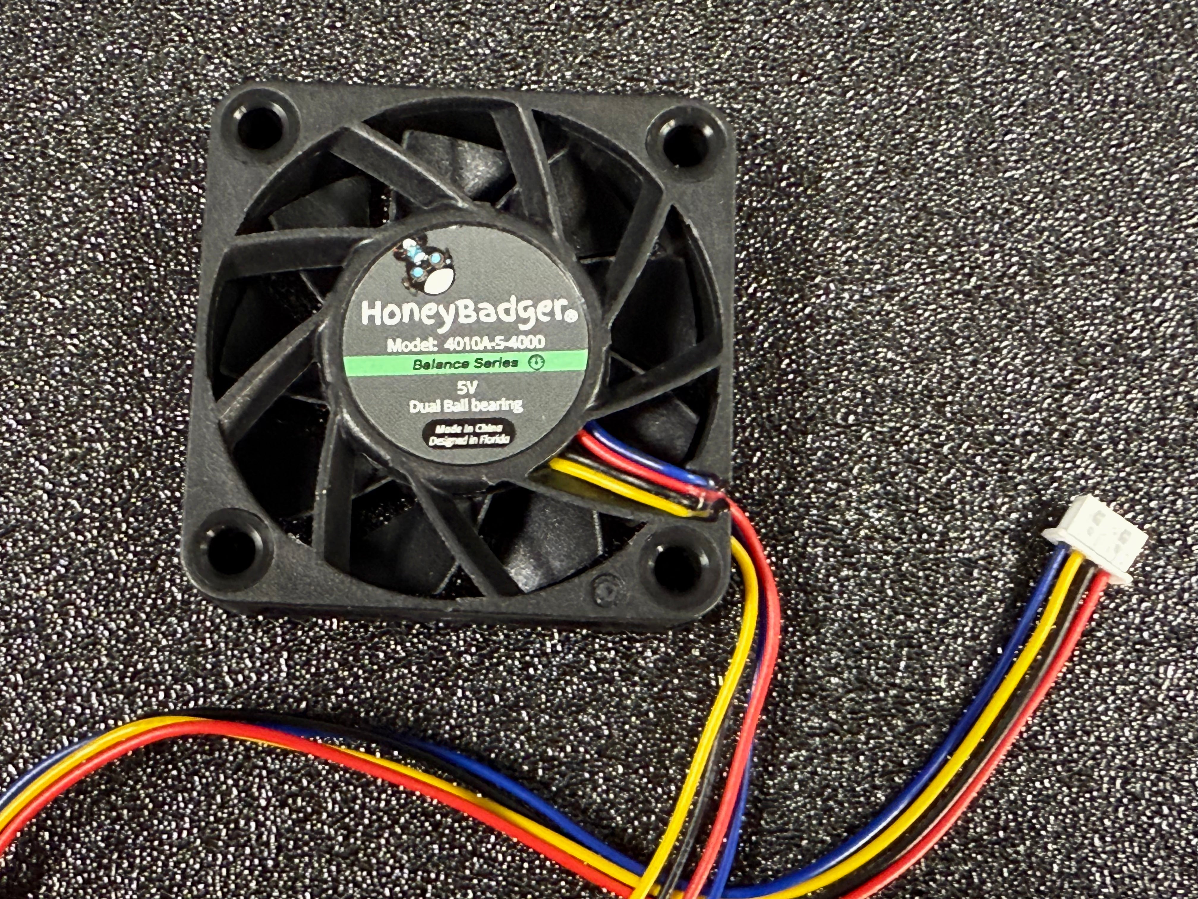 HoneyBadger 4010 5V Axial Fan