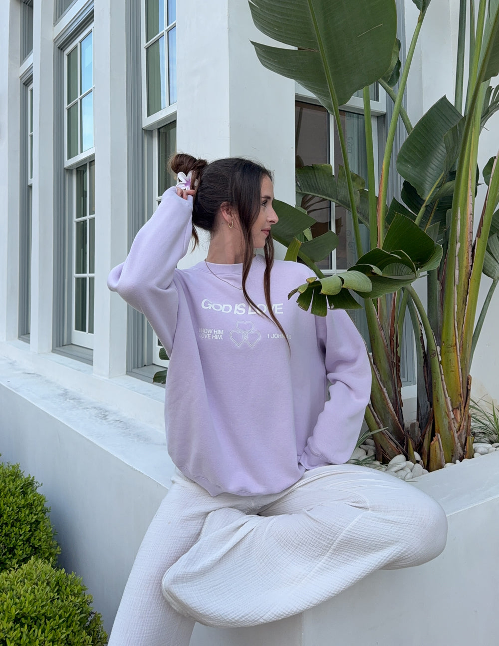 God Is Love Unisex Crewneck