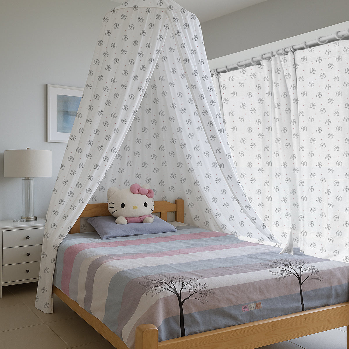 House Printed Canopy