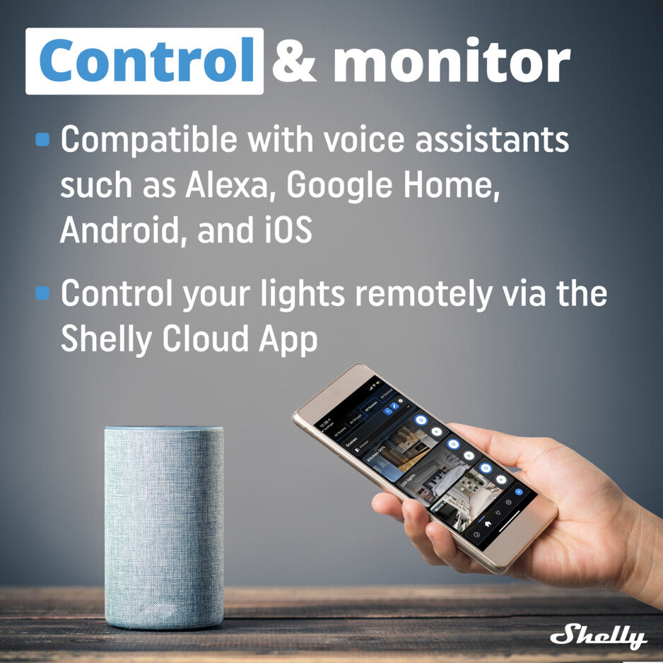 Shelly Plus Wall Dimmer x4
