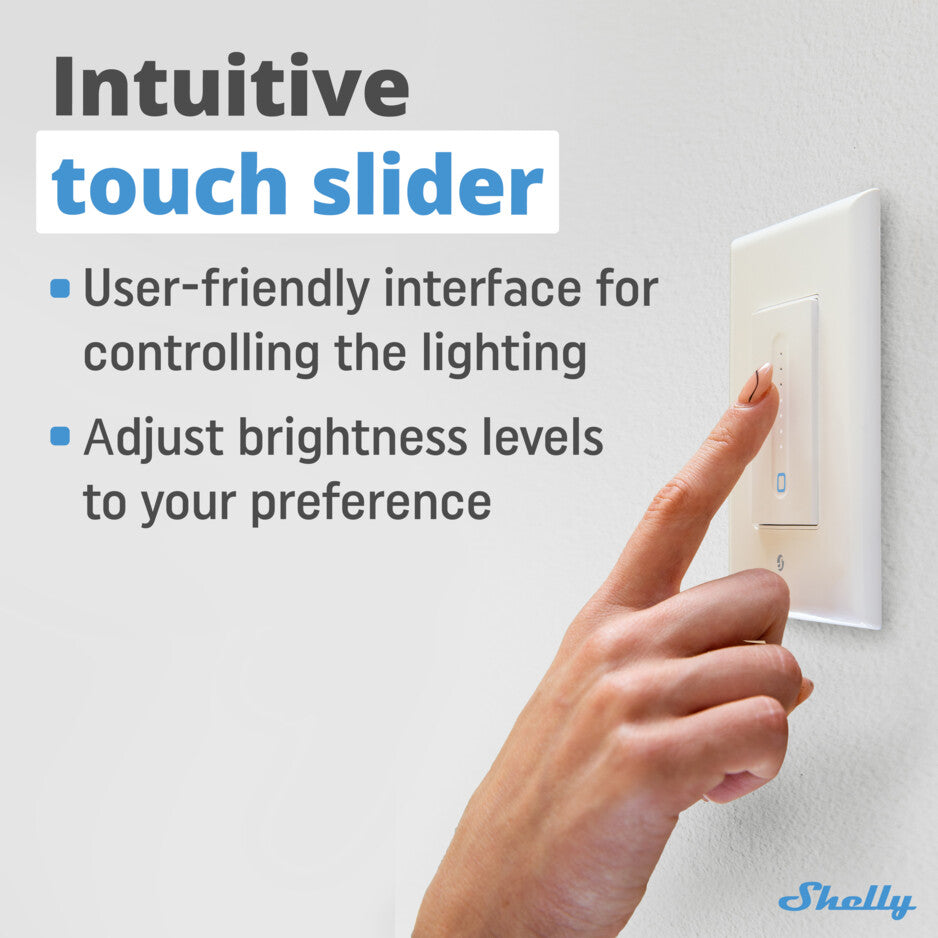 Shelly Plus Wall Dimmer x2