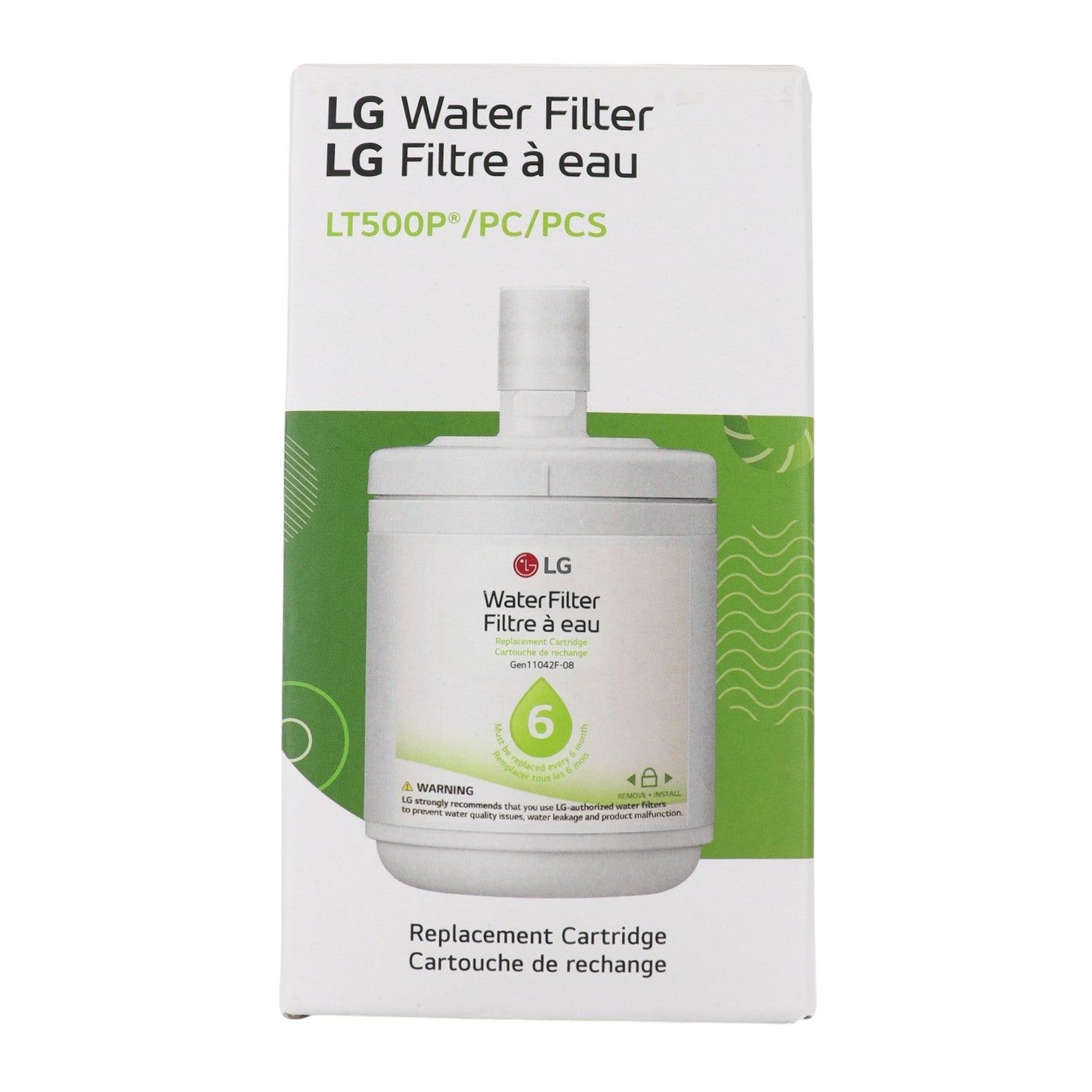 LG LT500P Kühlschrank Wasserfilter | 6 Monate - ADQ72910911