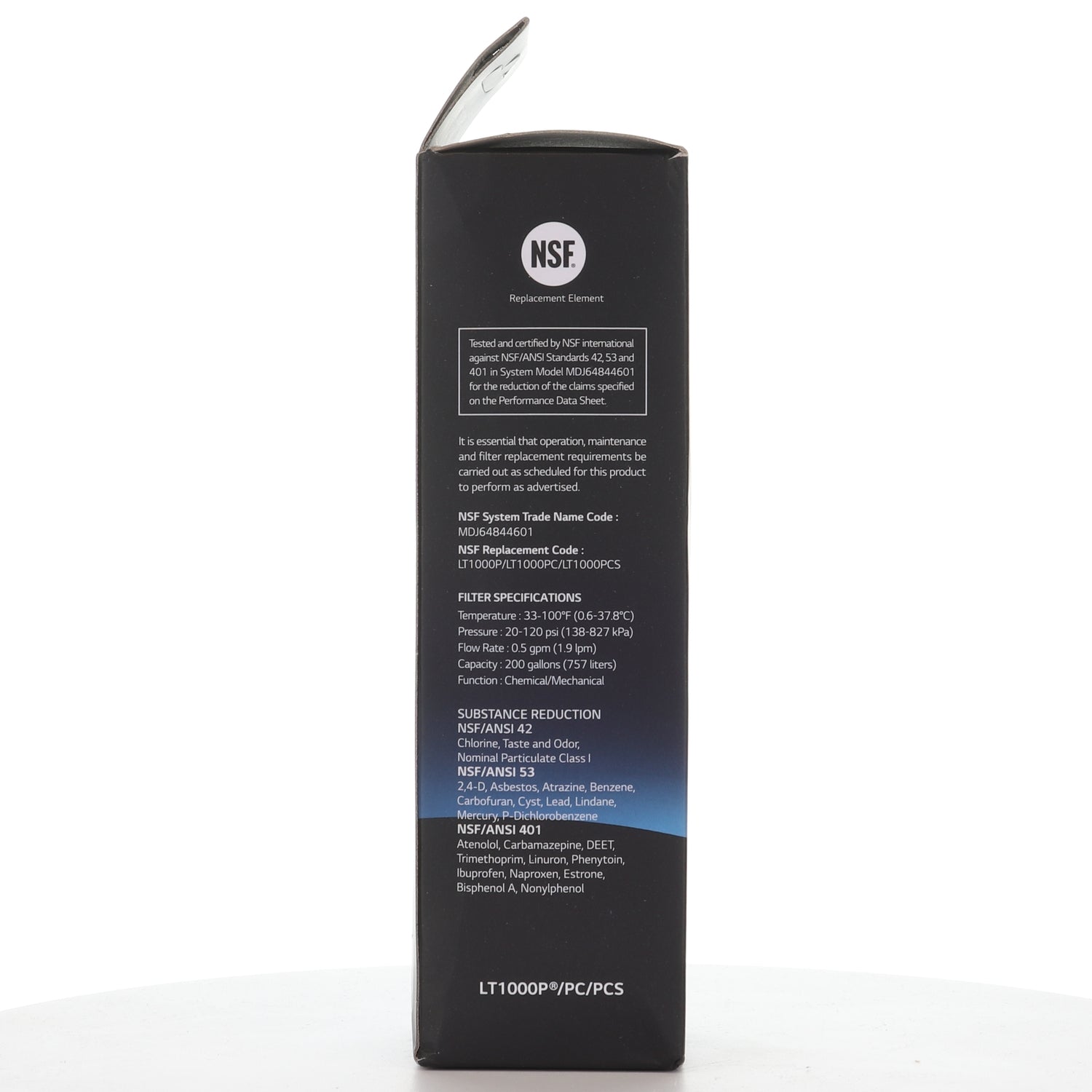 LG LT1000P / ADQ747935 Kühlschrank-Wasserfilter-Ersatzkartusche - AGF80300704