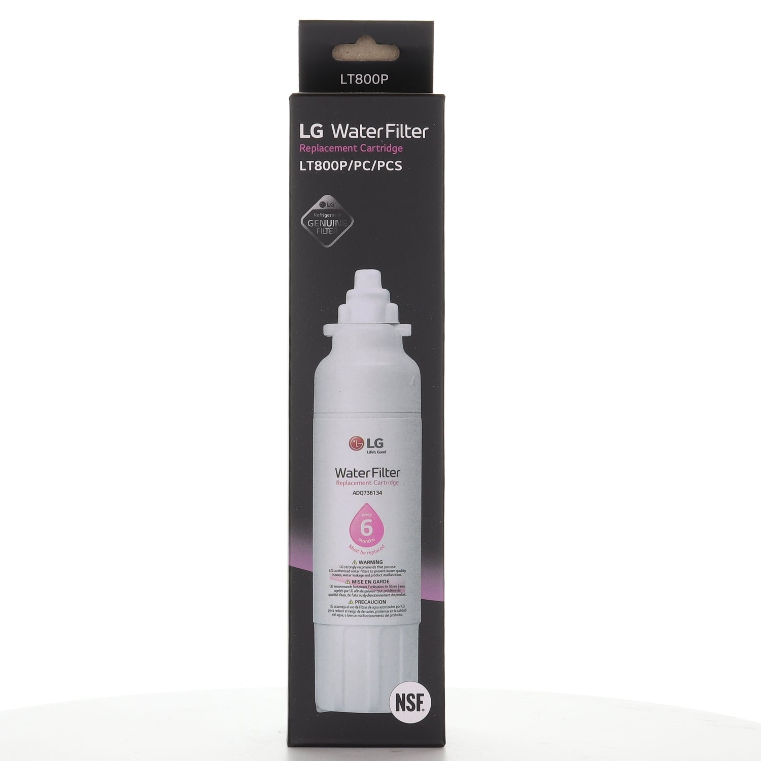 LG LT800P Original Kühlschrank-Wasserfilter Ersatzkartusche - ADQ73613408