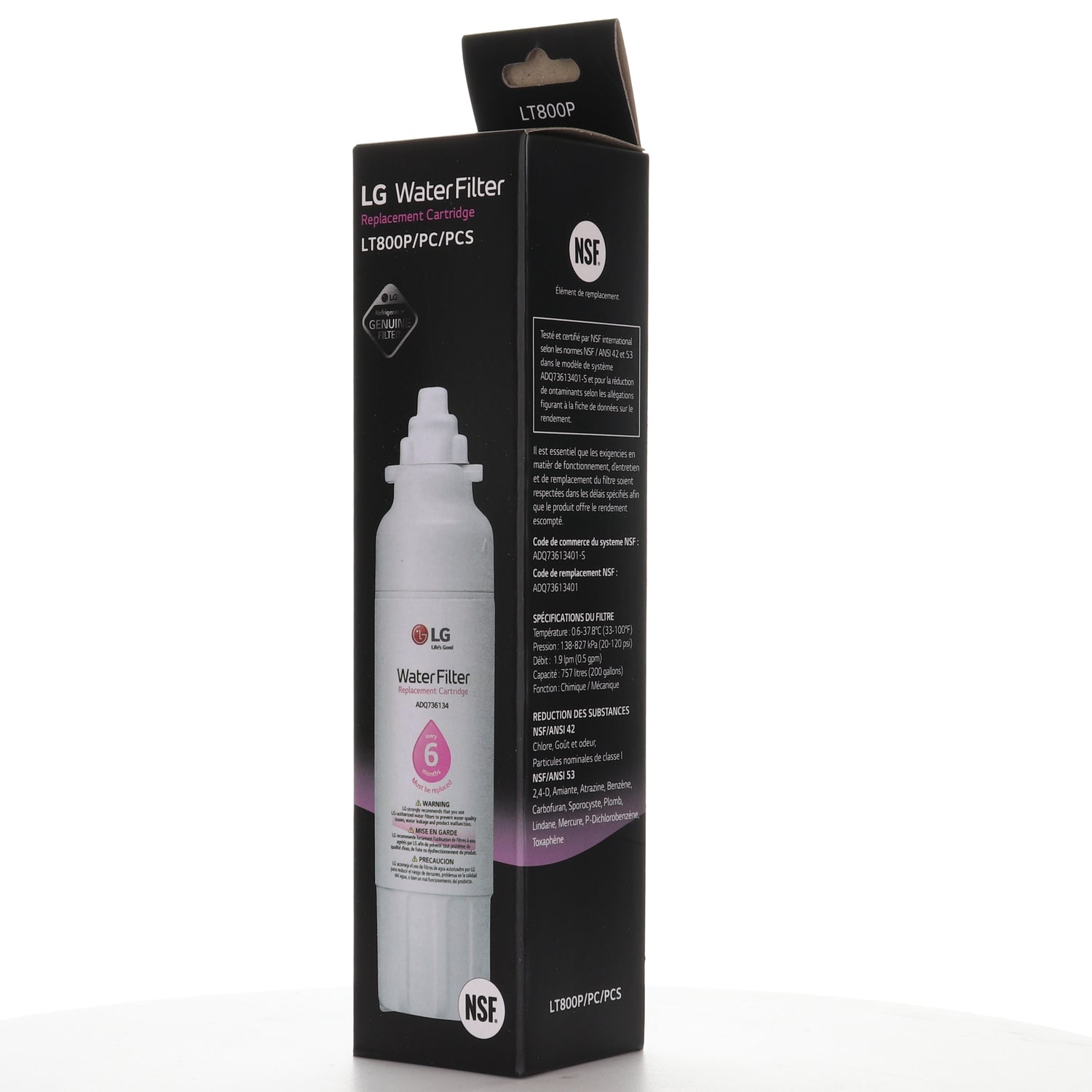 LG LT800P Original Kühlschrank-Wasserfilter Ersatzkartusche - ADQ73613408