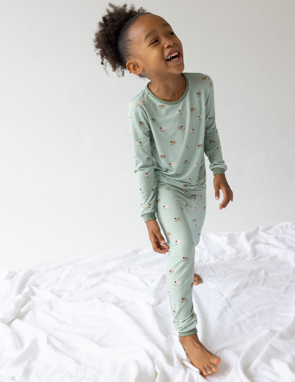 Lamb Bambus Kinder Pyjama-Set