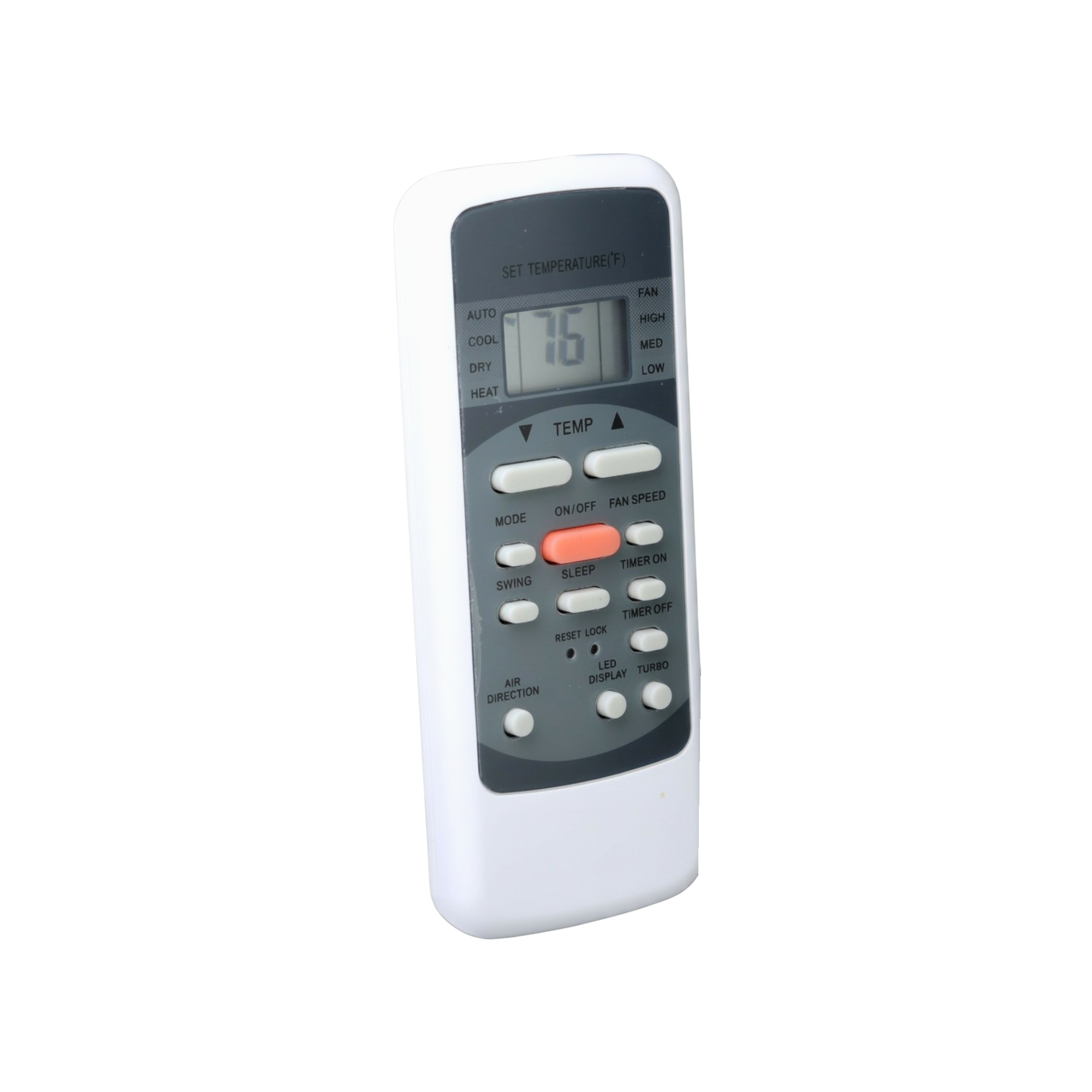 Midea Rg51m5/eu Mini Split Air Conditioner Remote Control | LCD Temp control - 17317000000324
