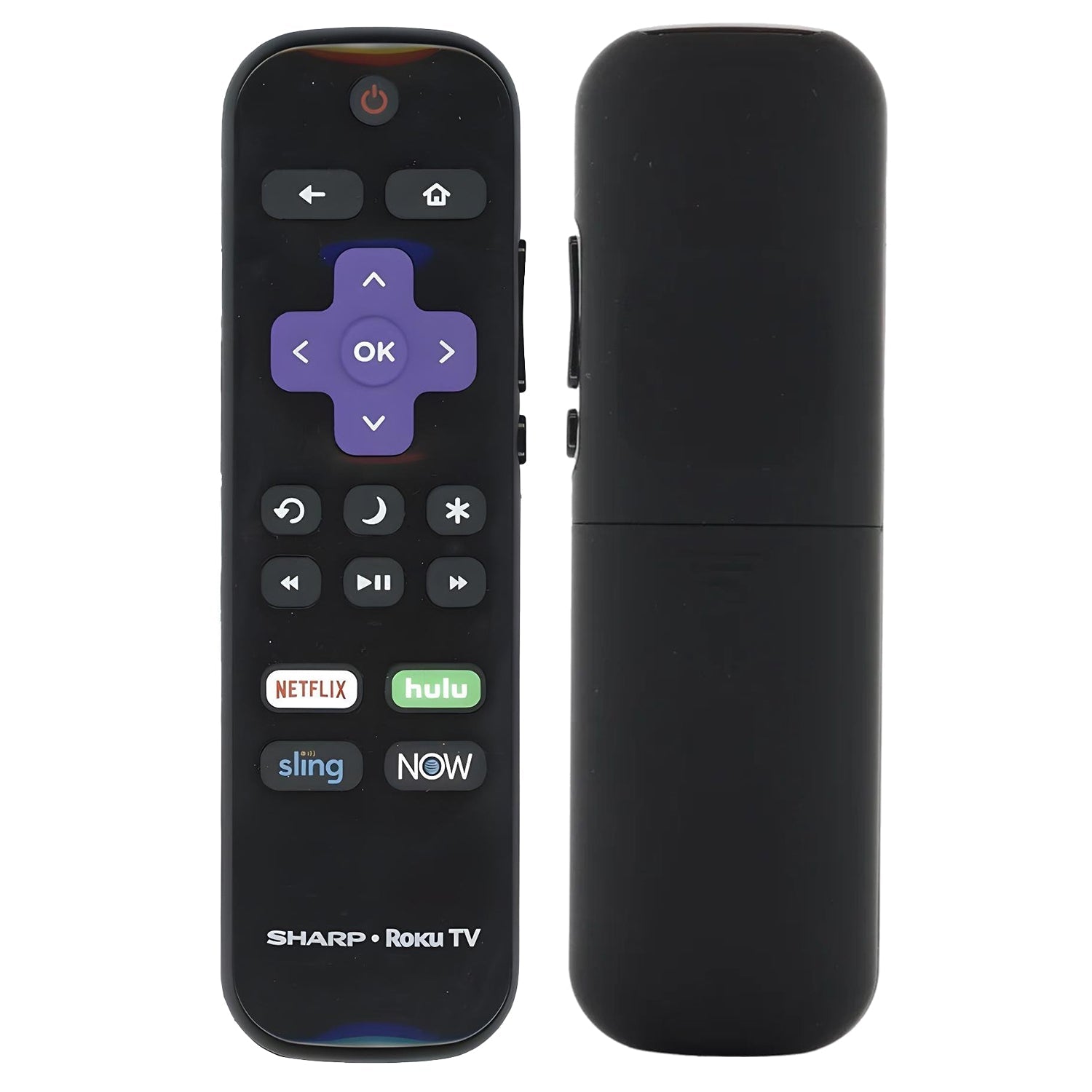 Sharp LC-RCRUDUS-20 Roku TV Remote Control | 2019, 2018 - LCRCRUDUS20