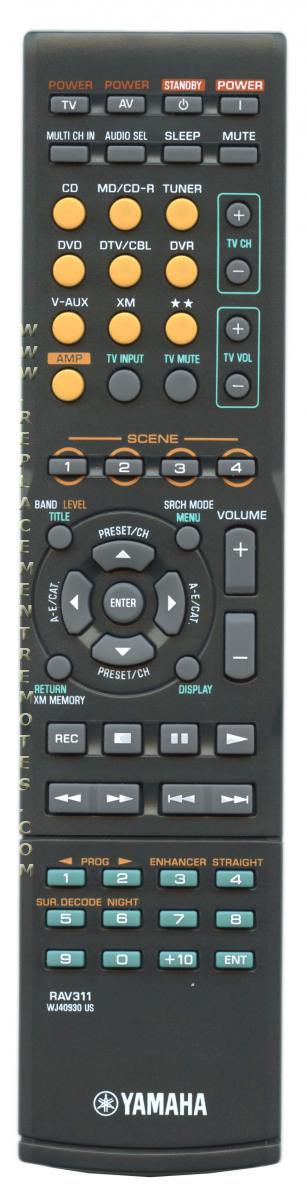 Yamaha RAV311 Receiver-Fernbedienung