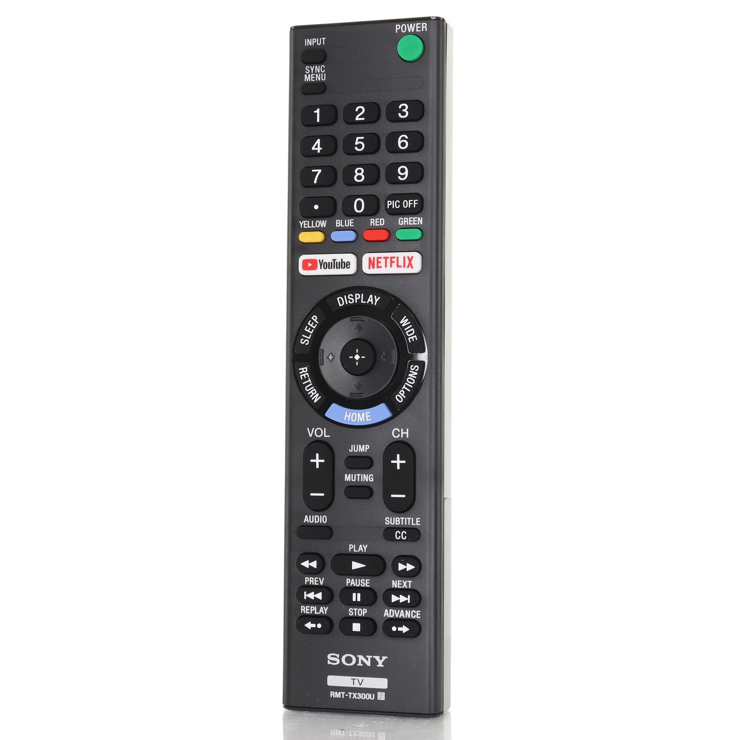 Sony RMT-TX300U SMART TV Remote Control | Netflix | Youtube - 1-493-312-12