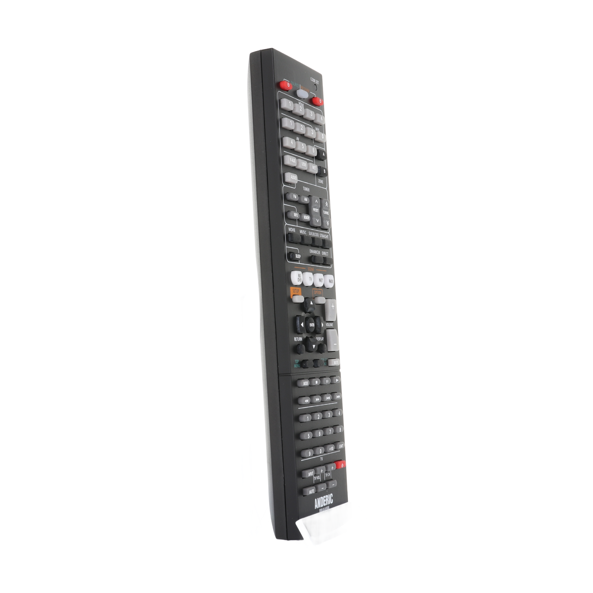 Anderic RRAV498 Replacement Receiver Remote Control for Yamaha RAV498 and Others