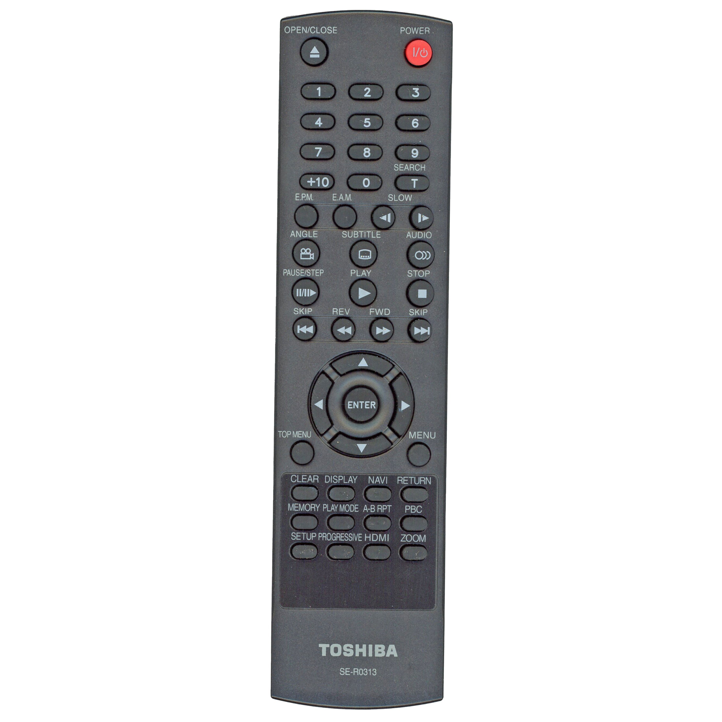 Toshiba SER0313 DVD-Video-Player Fernbedienung - AH700497