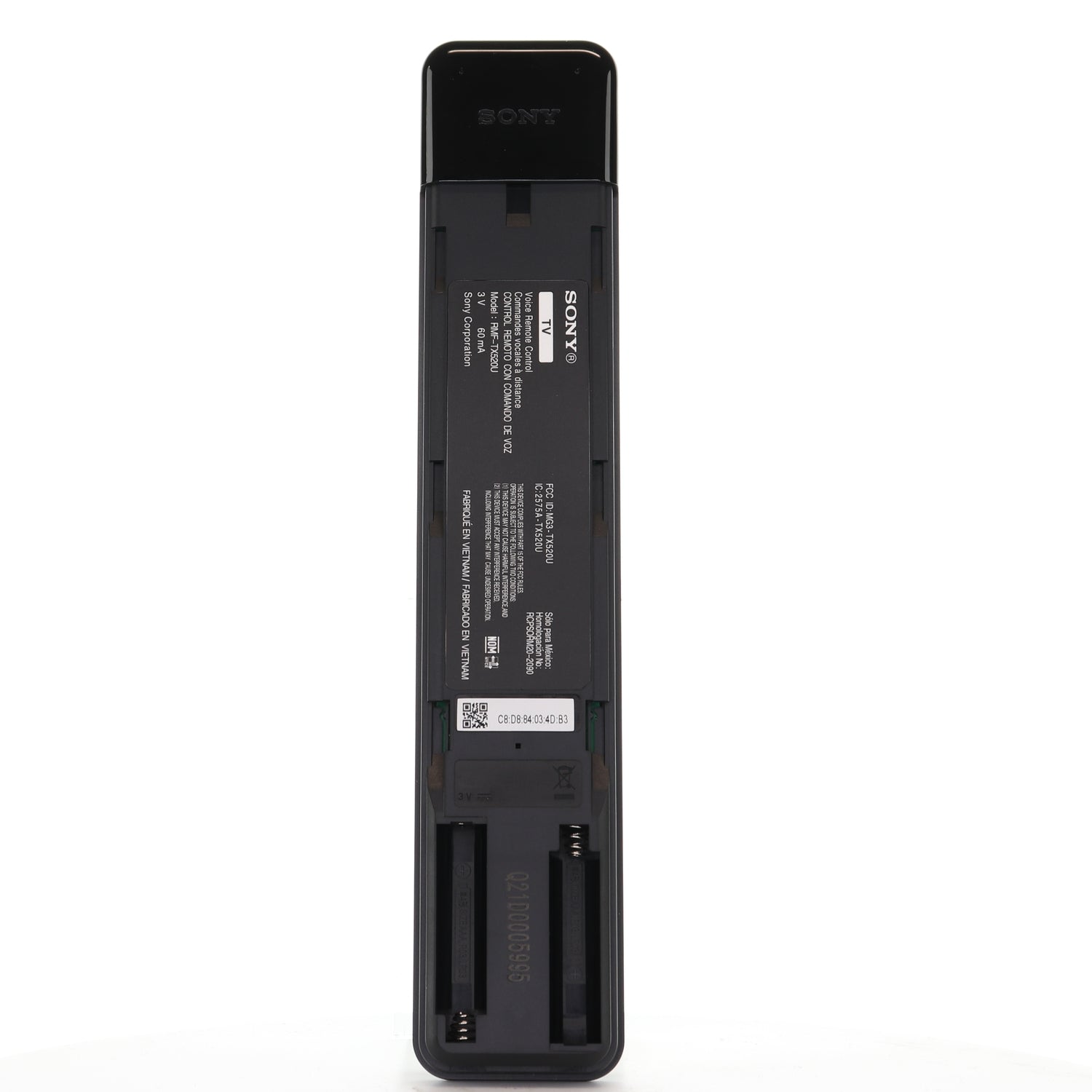 Sony RMF-TX520U TV Google Voice Remote Control | Bravia XR | 4K Ultra HDR | OLED | RMFTX520U - 1-009-952-11