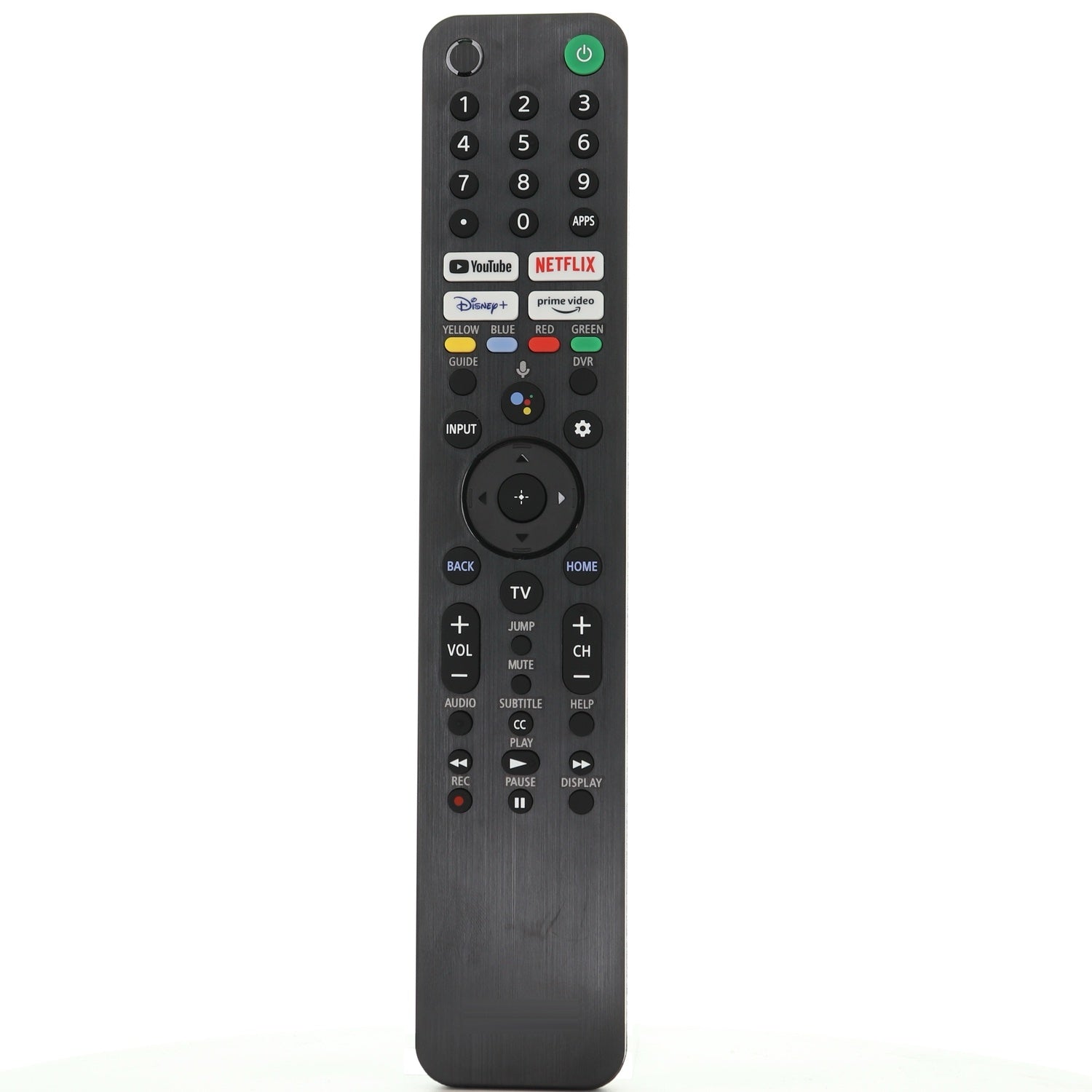 Sony RMF-TX520U TV Google Voice Remote Control | Bravia XR | 4K Ultra HDR | OLED | RMFTX520U - 1-009-952-11