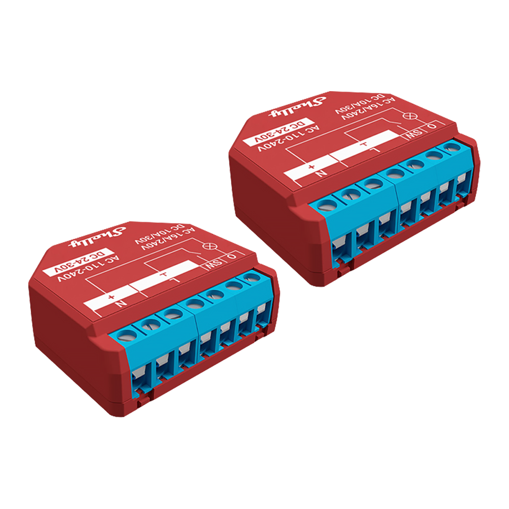 Shelly Plus 1PM Non-UL x2